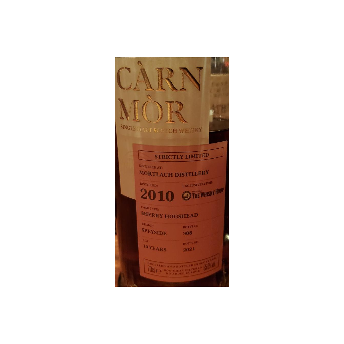 Mortlach 2010 10 Years Single Malt Whisky