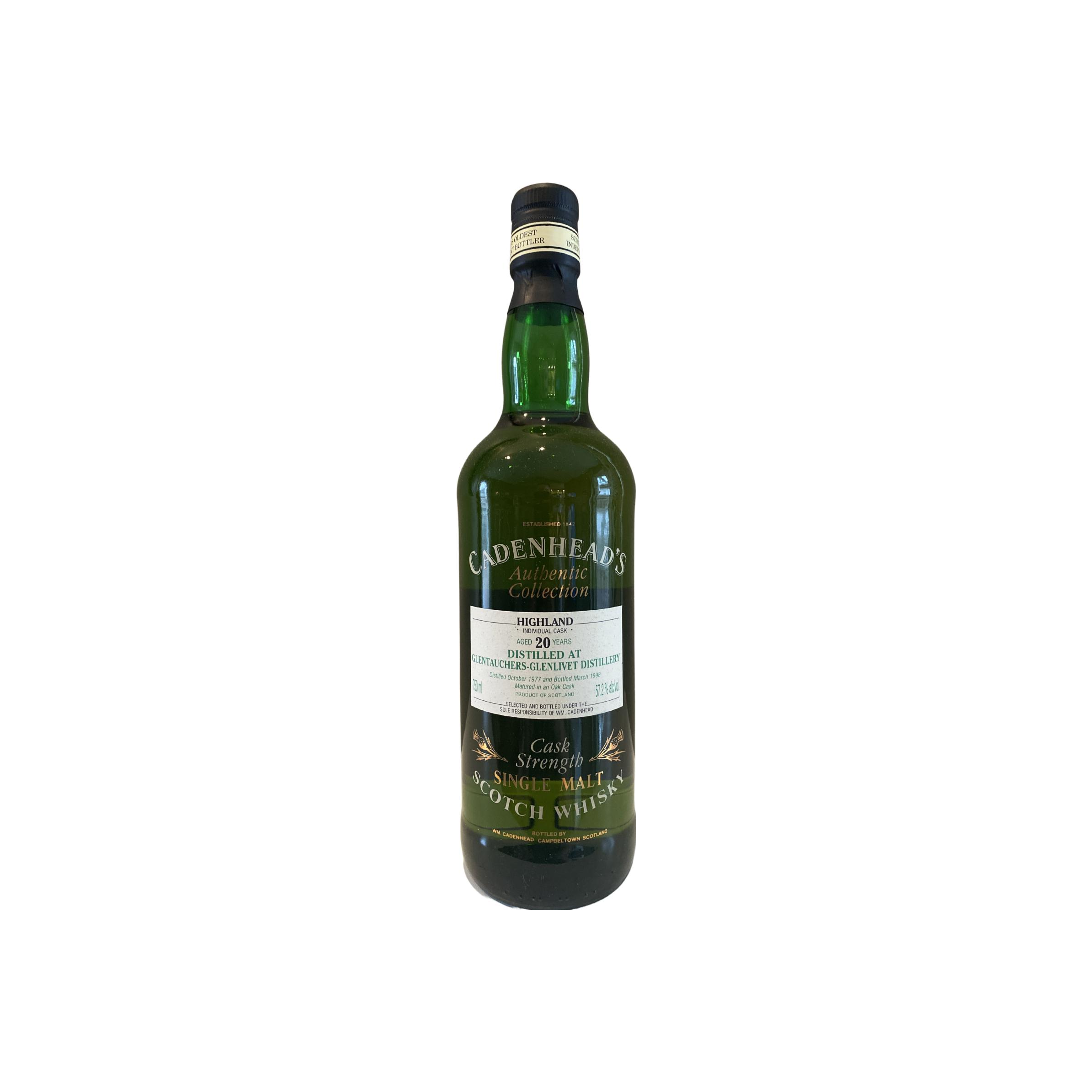 Glentauchers Authentic Collection 1977 20 Years Single Malt Whisky