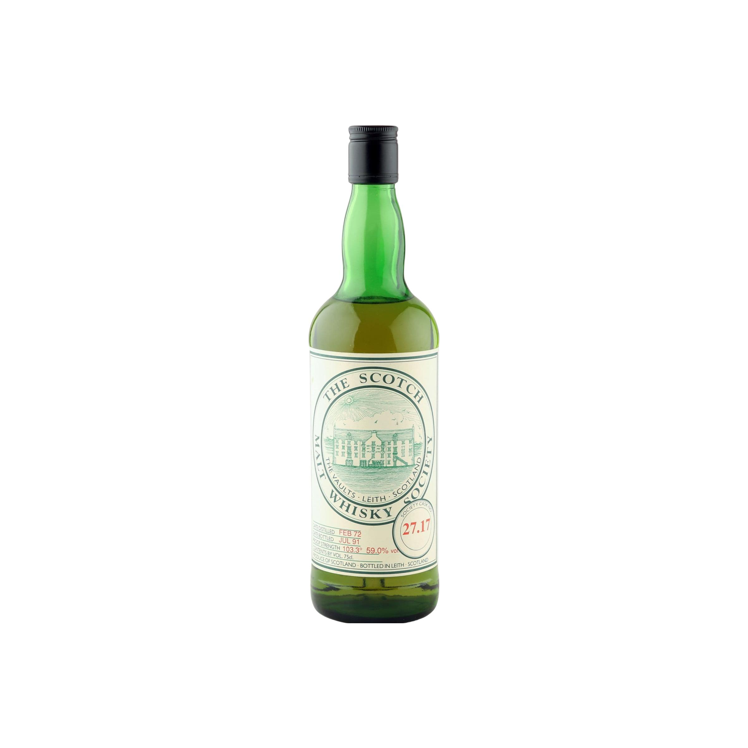 The Scotch Malt Whisky Society 1972 19 Years Single Malt Whisky