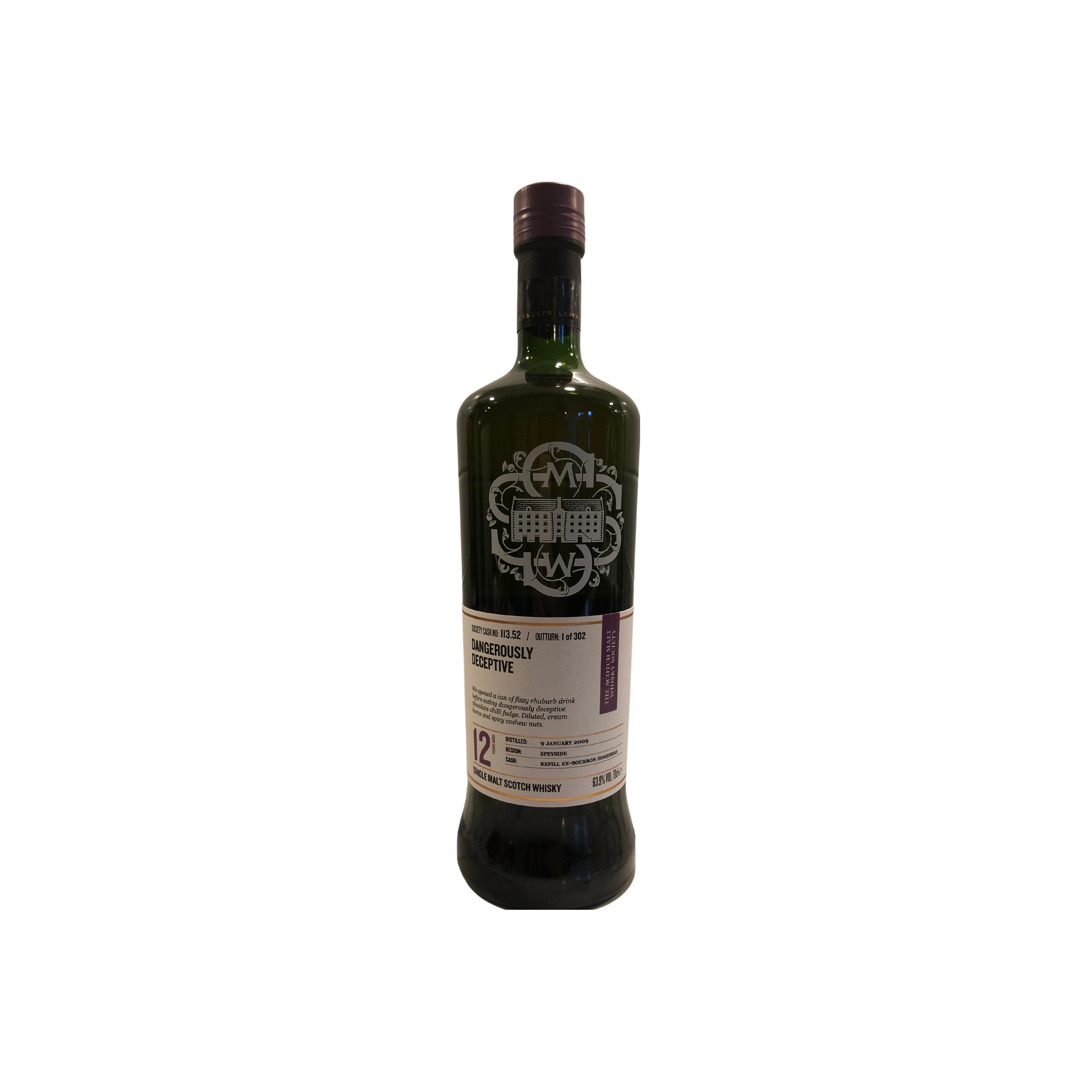 The Scotch Malt Whisky Society 2009 12 Years Single Malt Whisky