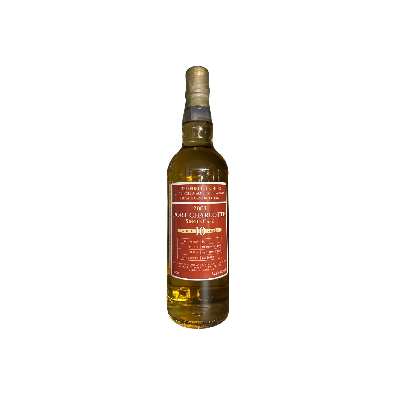 Port Charlotte 2001 10 Years Single Malt Whisky