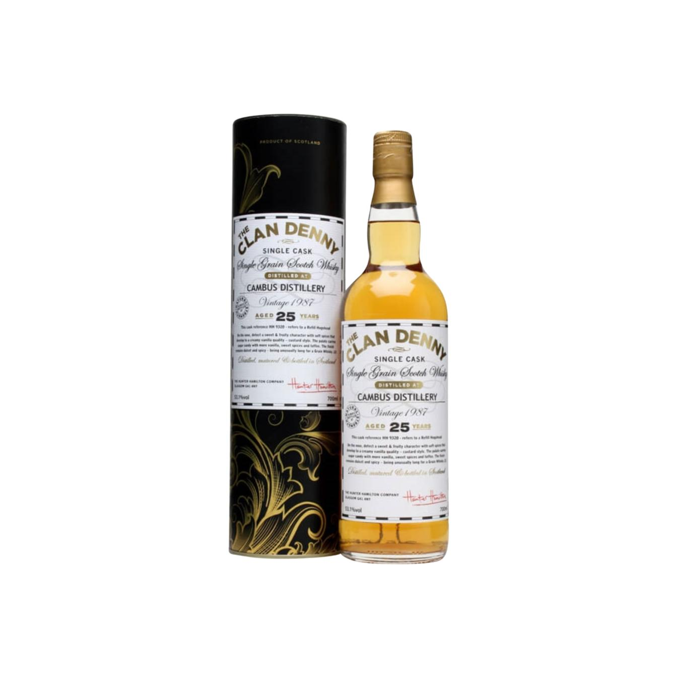 Cambus 1987 25 Years Single Grain Whisky