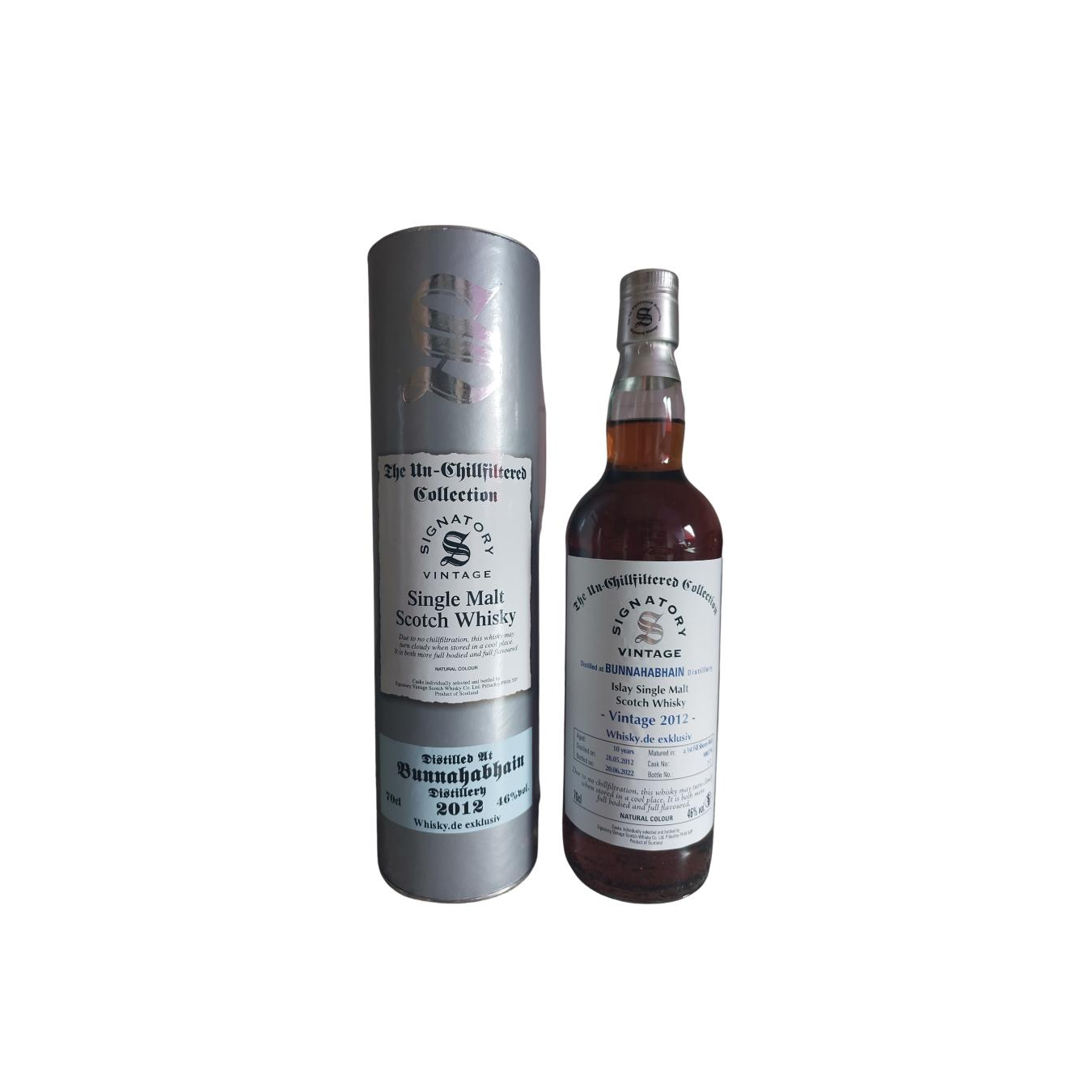 Bunnahabhain The Un-Chillfiltered Collection 2012 10 Years Single Malt Whisky 2