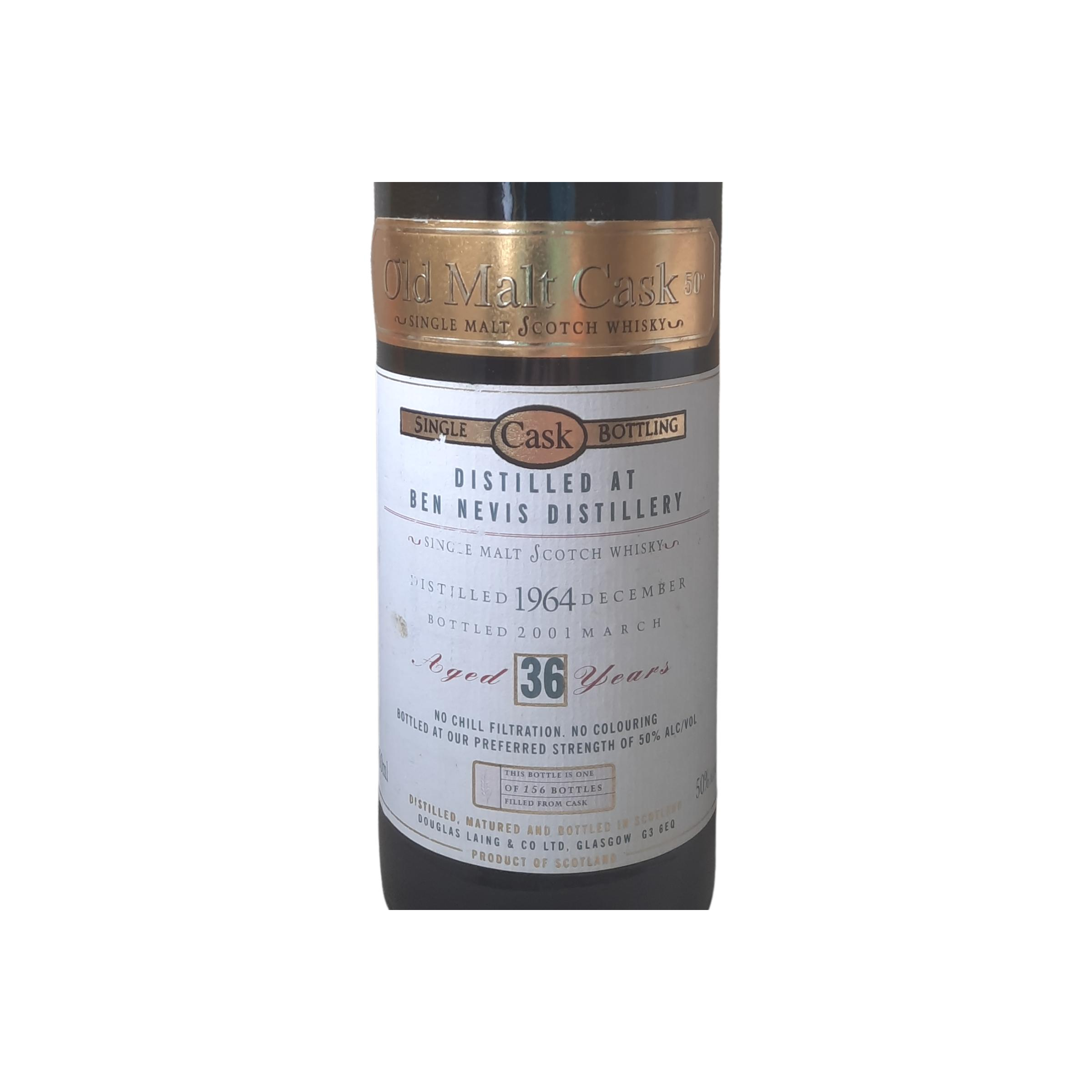Ben Nevis Old Malt Cask 1964 36 Years Single Malt Whisky 2
