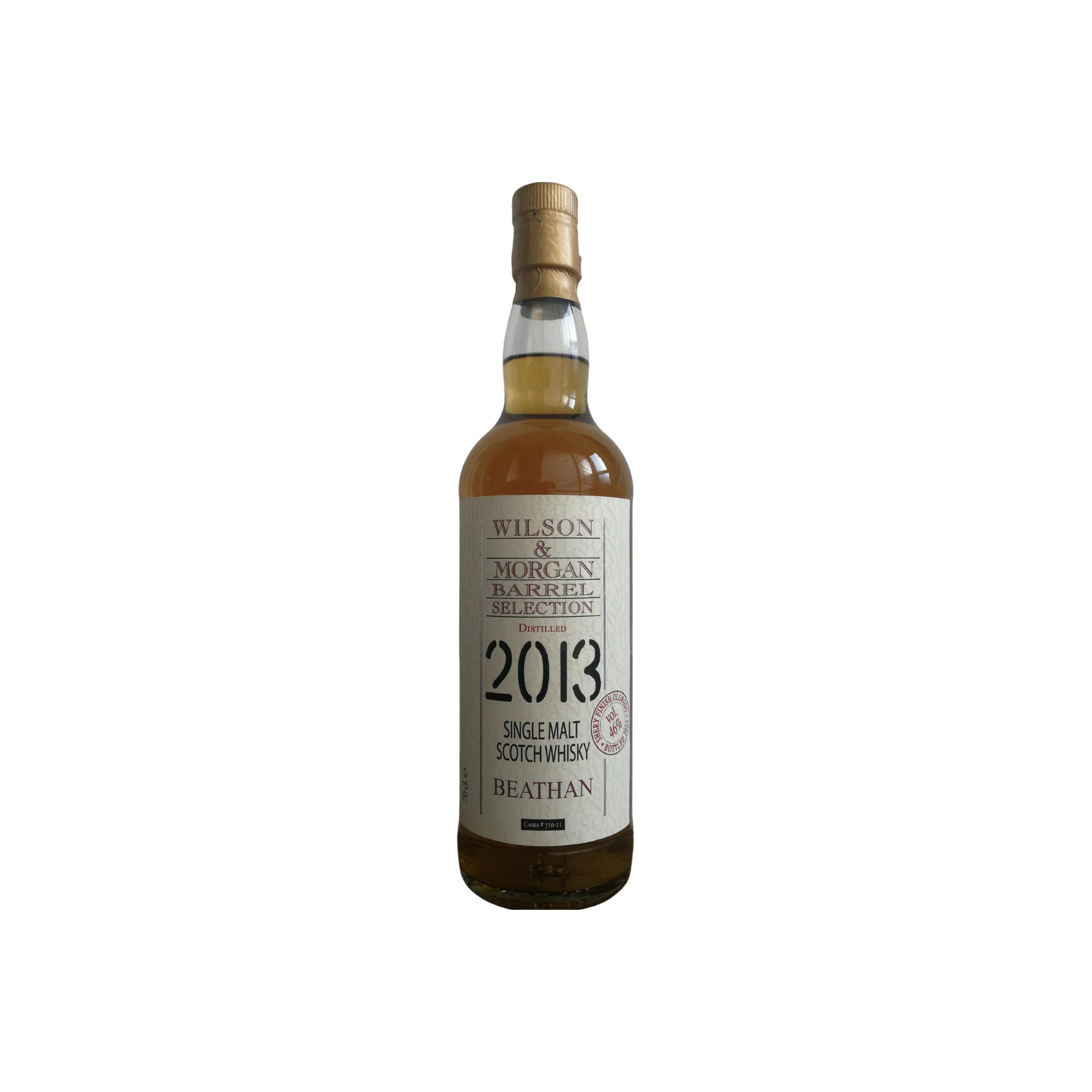 Wilson & Morgan Barrel Selection 2013 10 Years Single Malt Whisky