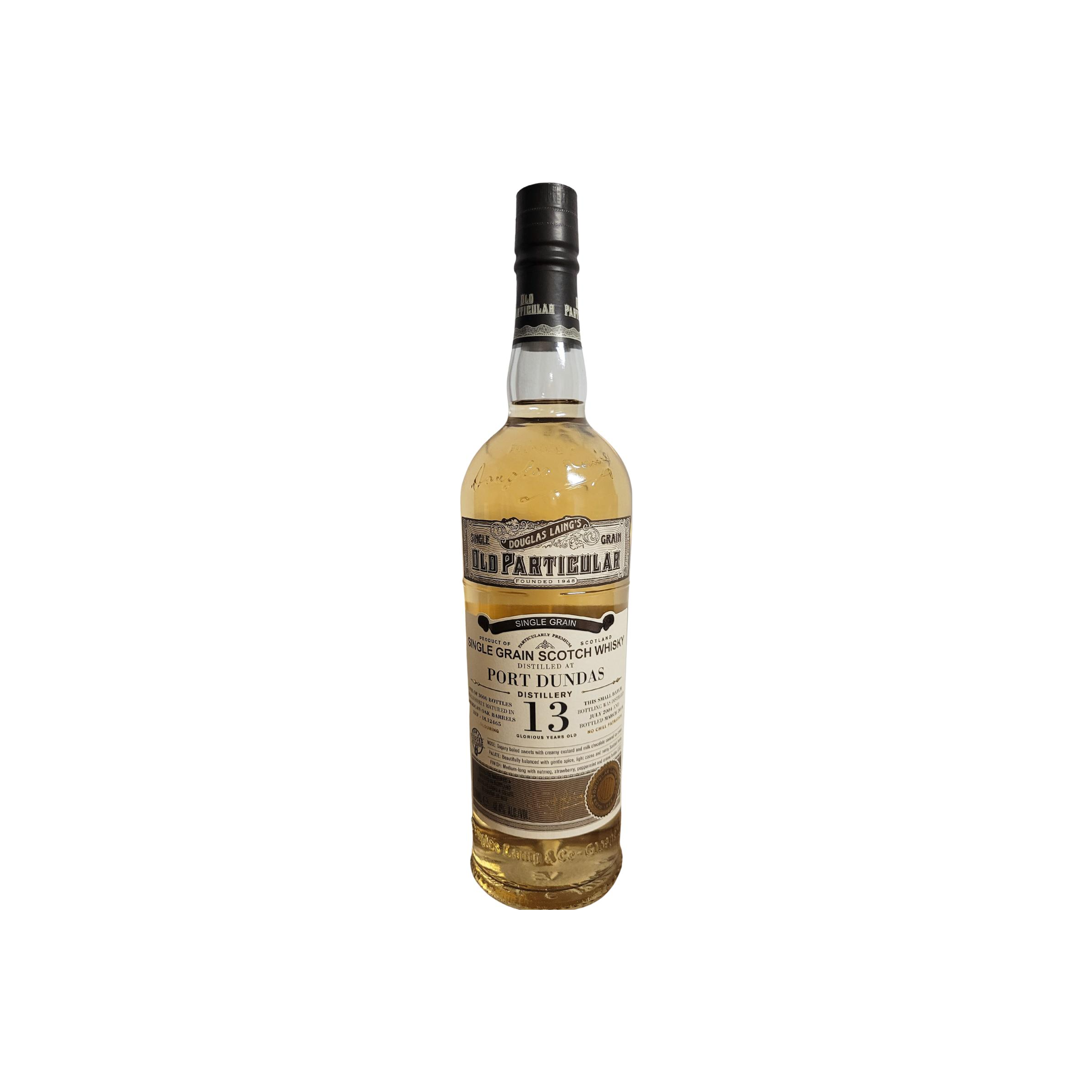 Port Dundas Old Particular 2004 13 Years Single Grain Whisky