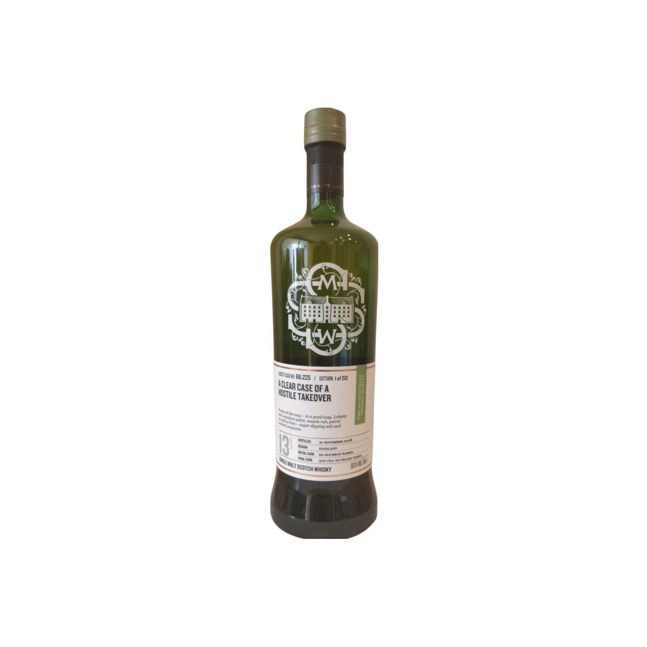 The Scotch Malt Whisky Society 2008 13 Years Single Malt Whisky