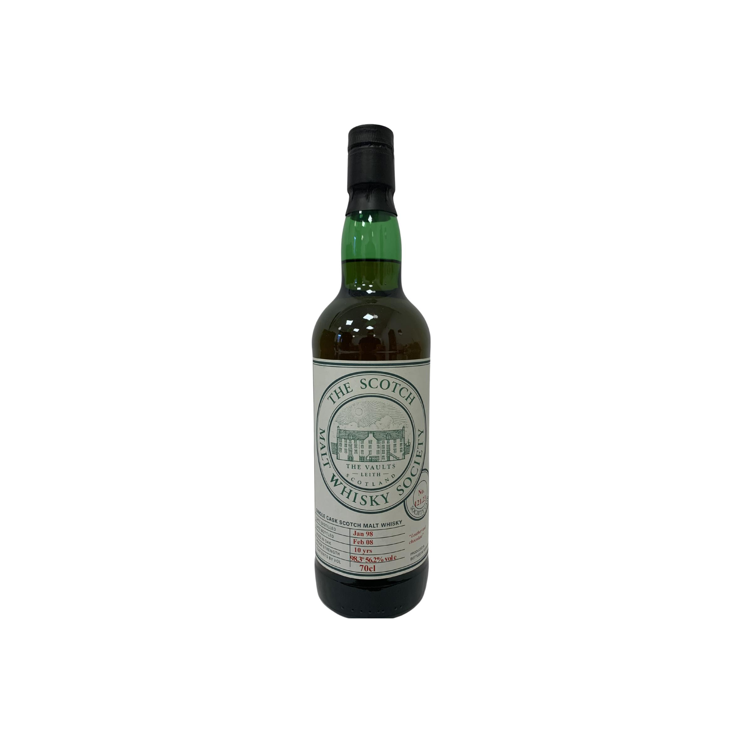 The Scotch Malt Whisky Society 1998 10 Years Single Malt Whisky