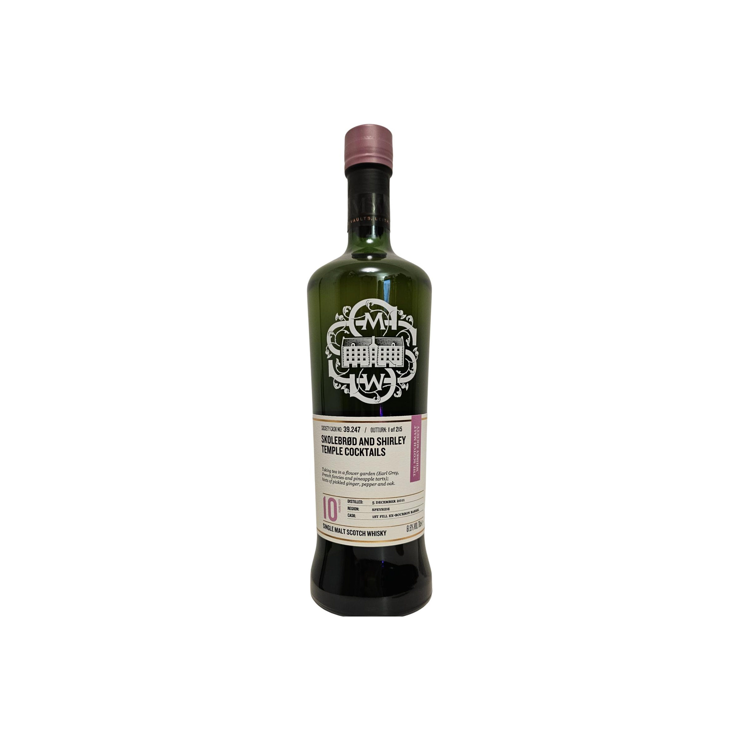 The Scotch Malt Whisky Society 2011 10 Years Single Malt Whisky