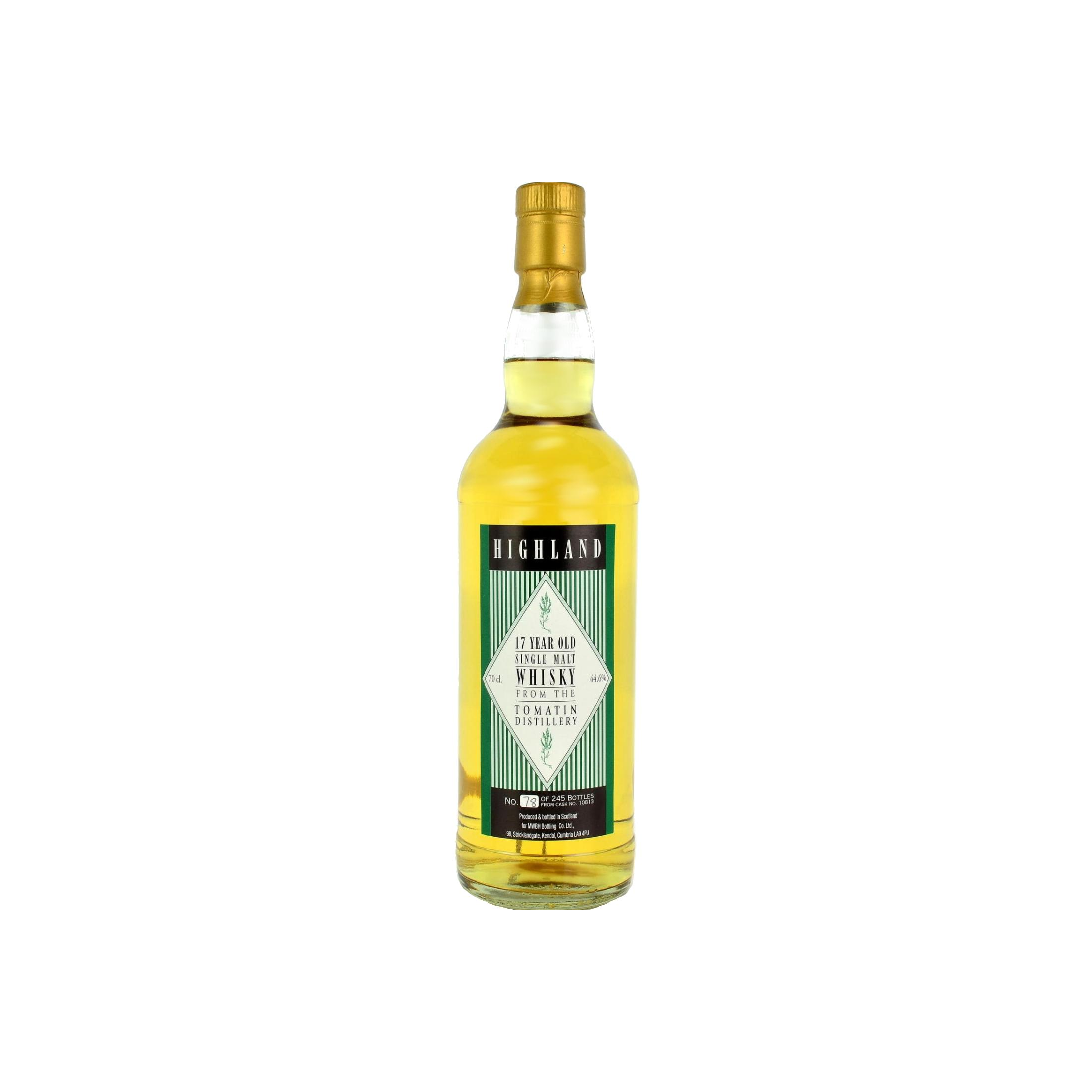 Tomatin 17 Years Single Malt Whisky