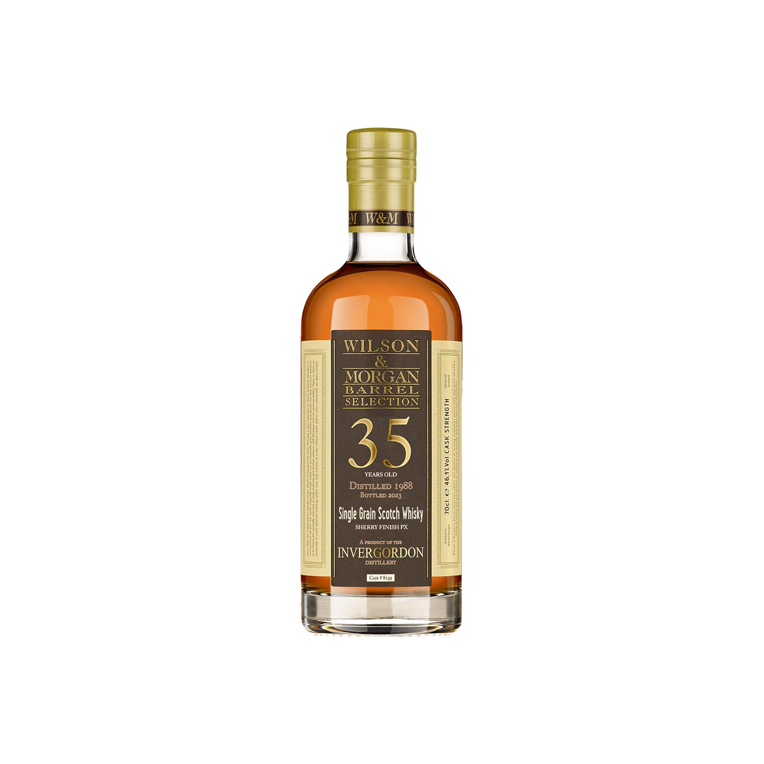 Wilson & Morgan 1988 35 Years Single Grain Whisky