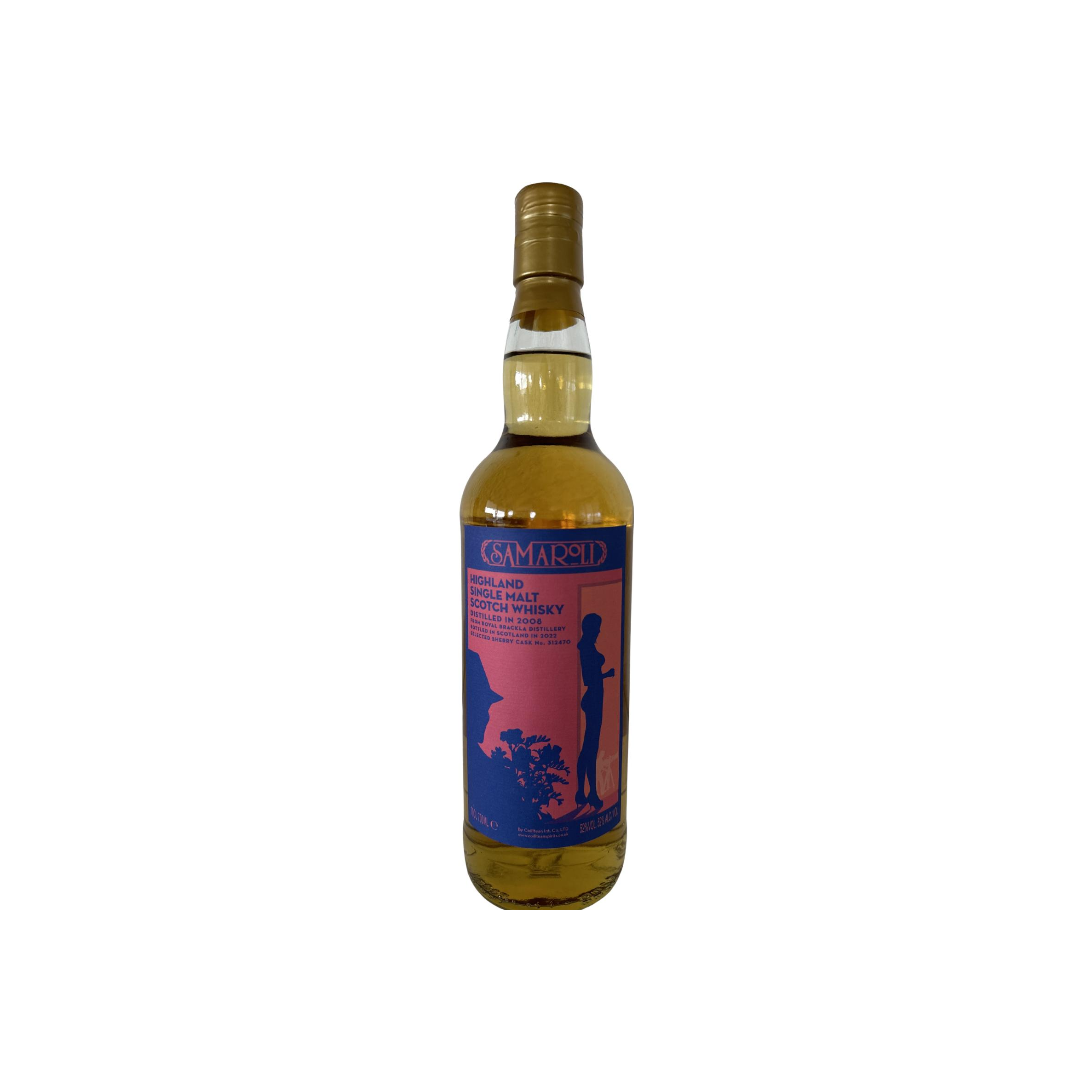 Royal Brackla 2008 14 Years Single Malt Whisky