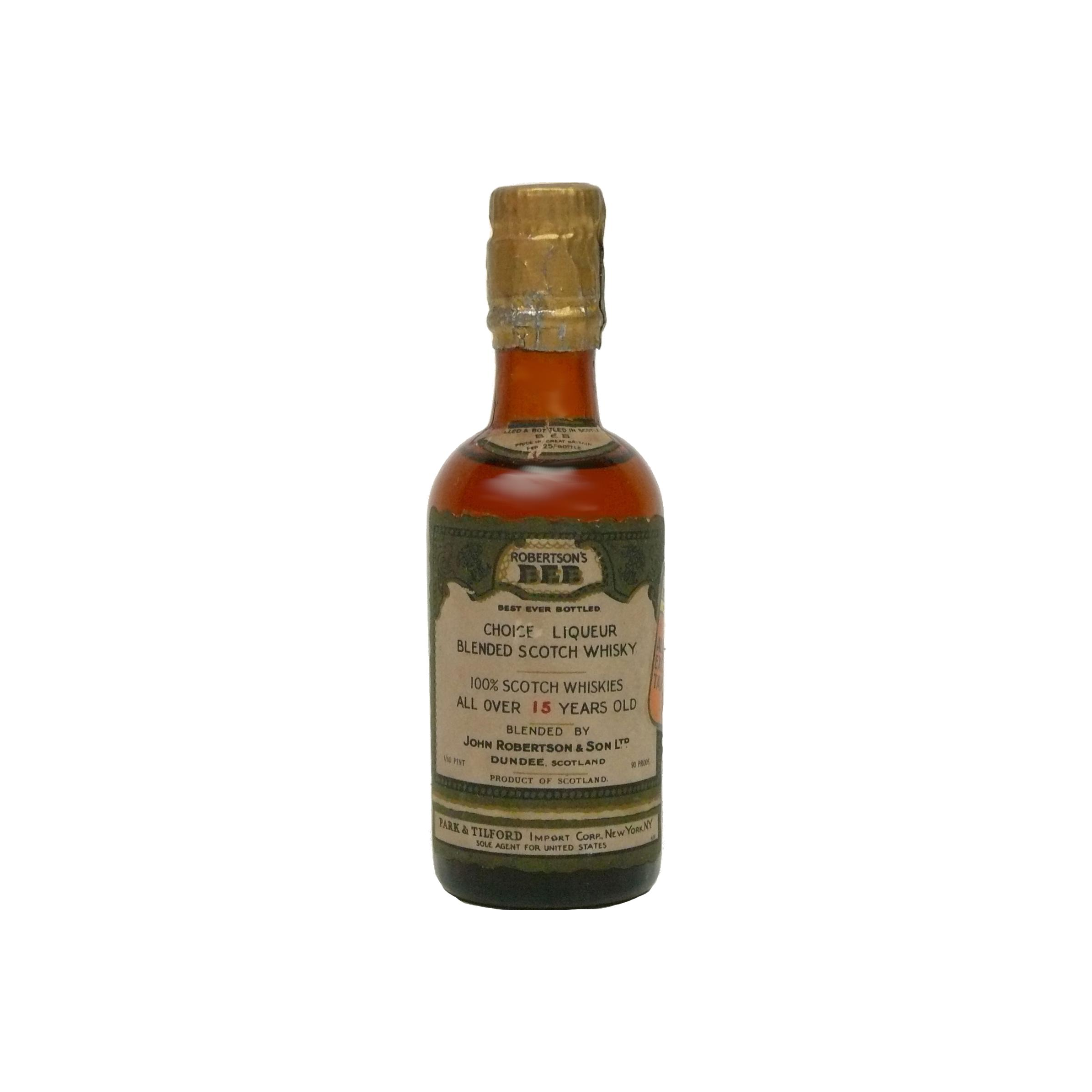 Robertson's 15-year-old 2