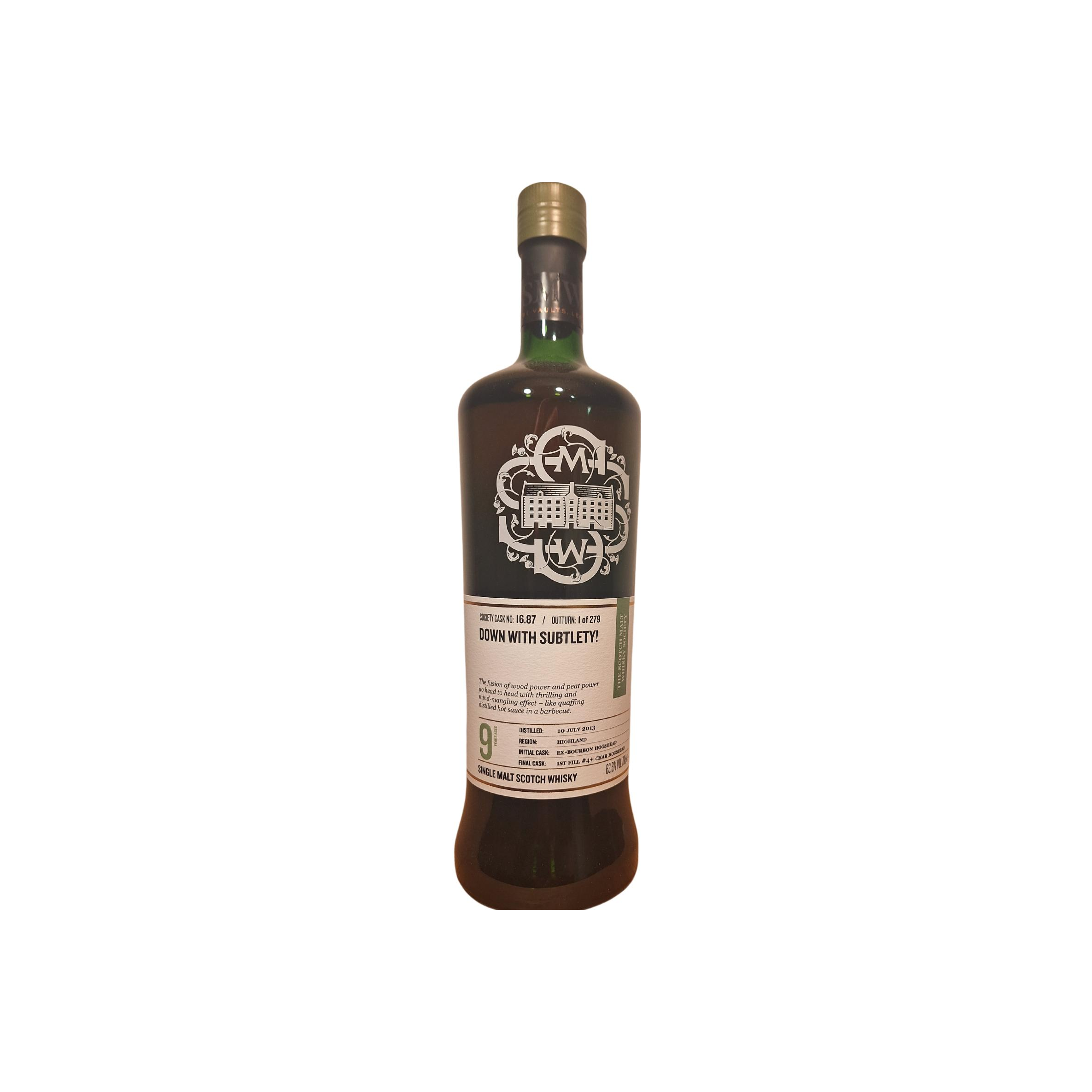 The Scotch Malt Whisky Society 2013 9 Years Single Malt Whisky