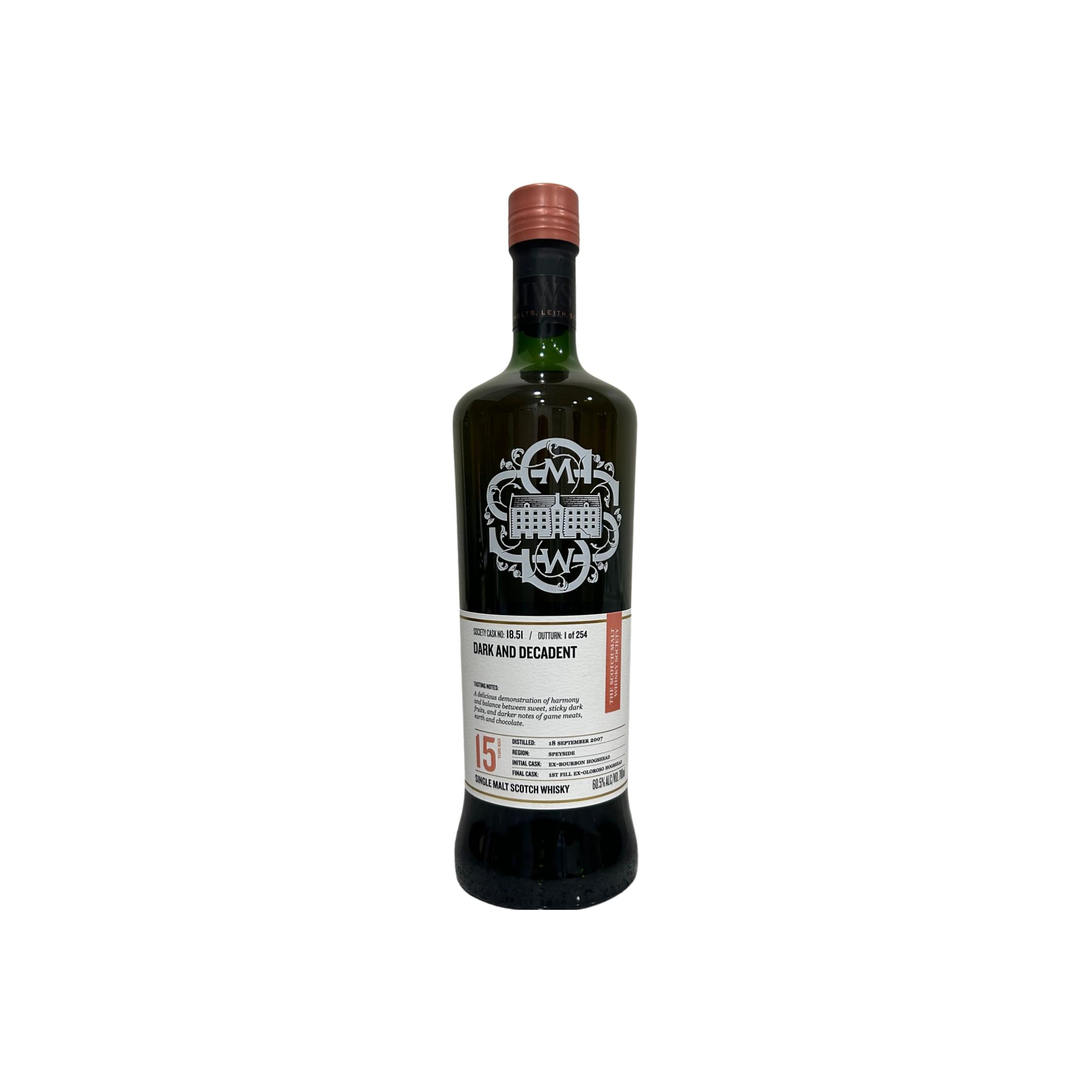 Inchgower 2007 15 Years Single Malt Whisky