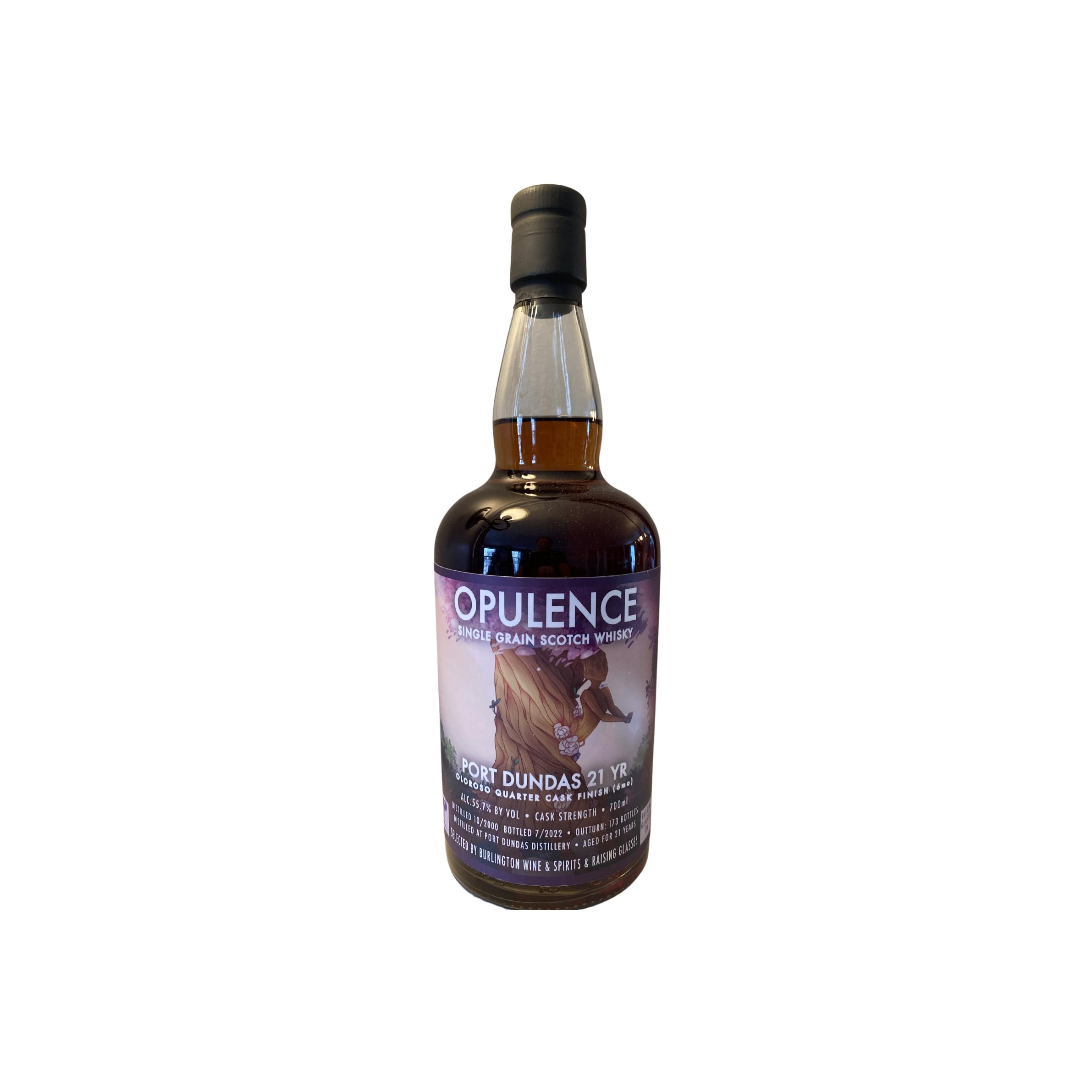 Port Dundas 2000 21 Years Single Grain Whisky