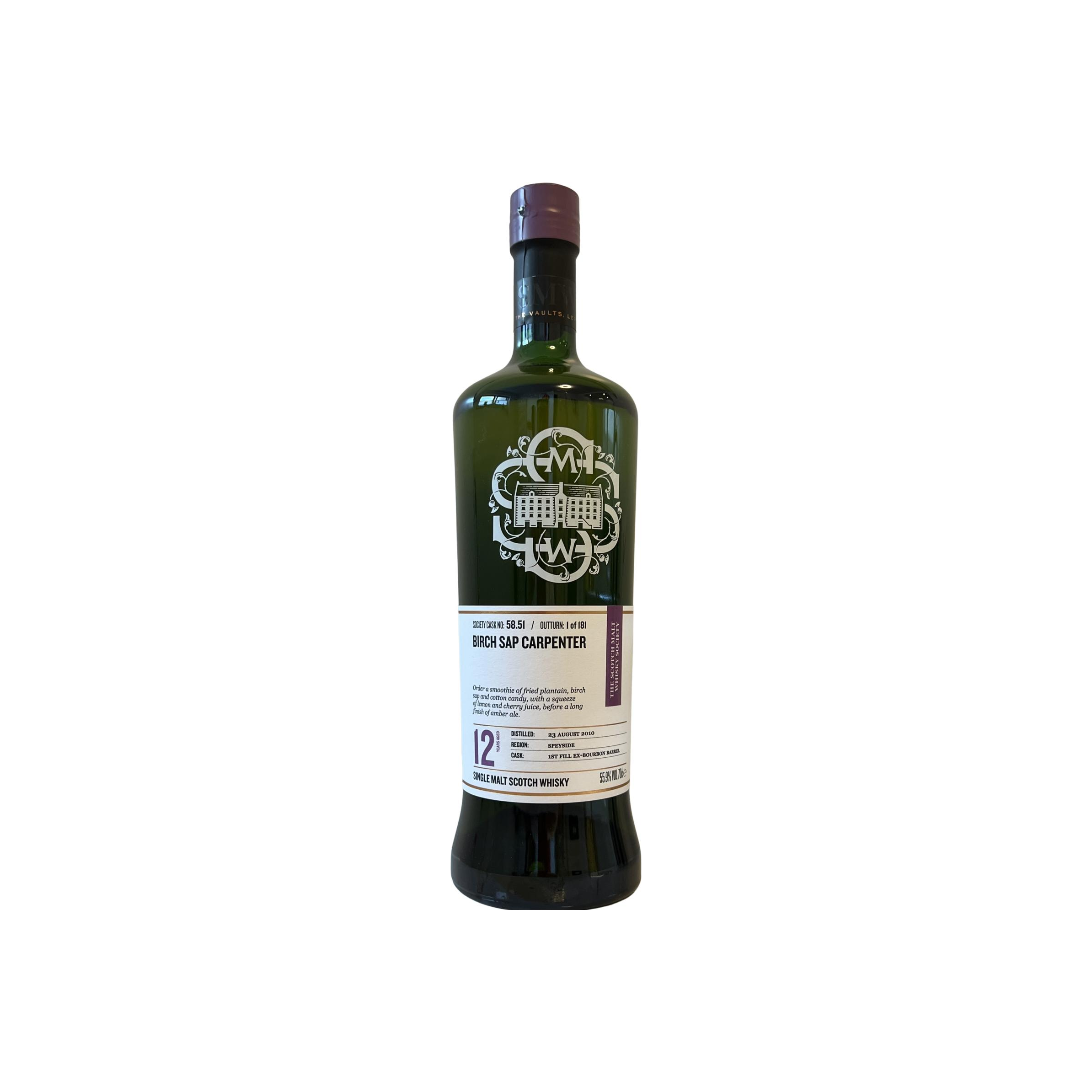 The Scotch Malt Whisky Society 2010 12 Years Single Malt Whisky