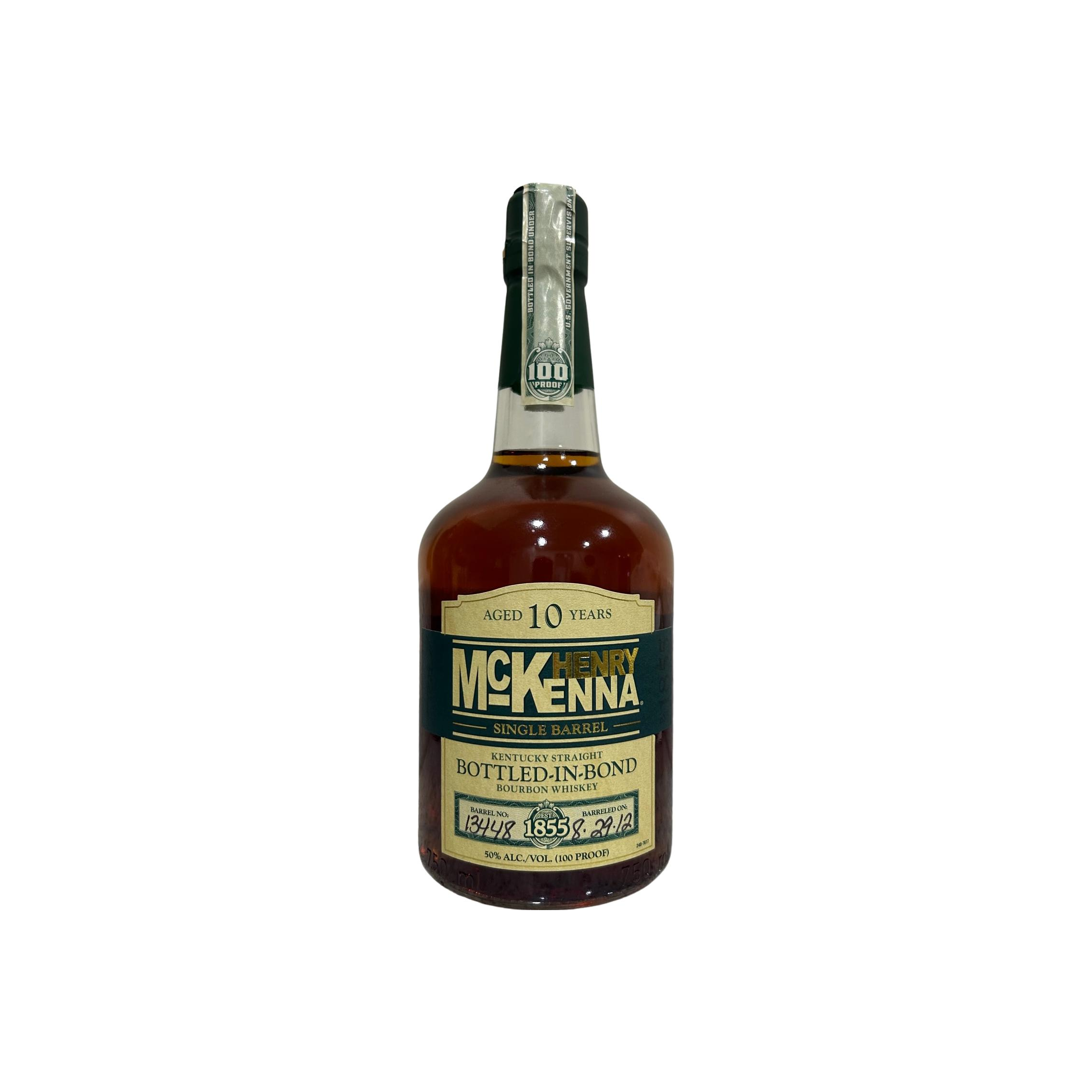 Henry McKenna 2012 10 Years Bourbon Whisky