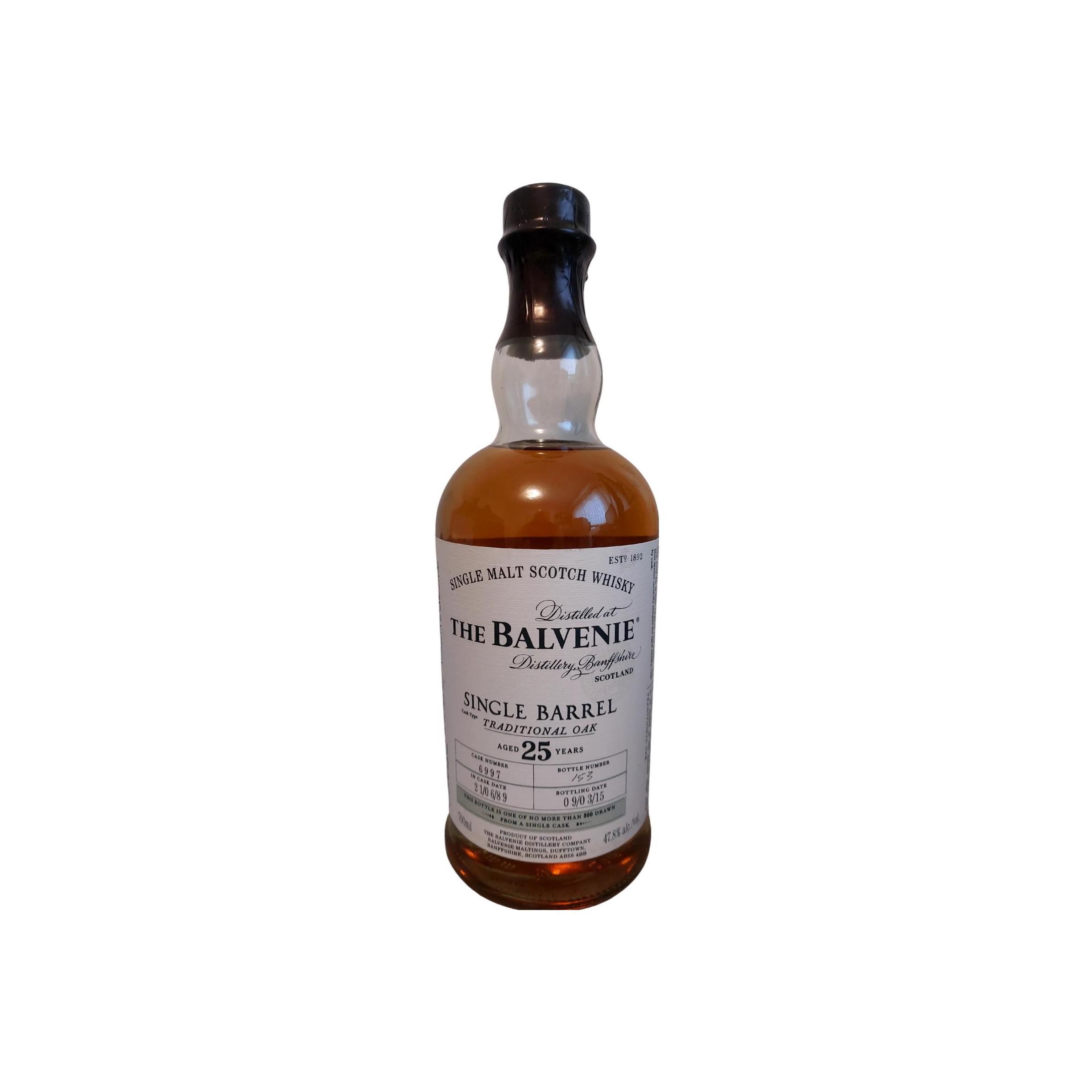 The Balvenie 1989 25 Years Single Malt Whisky