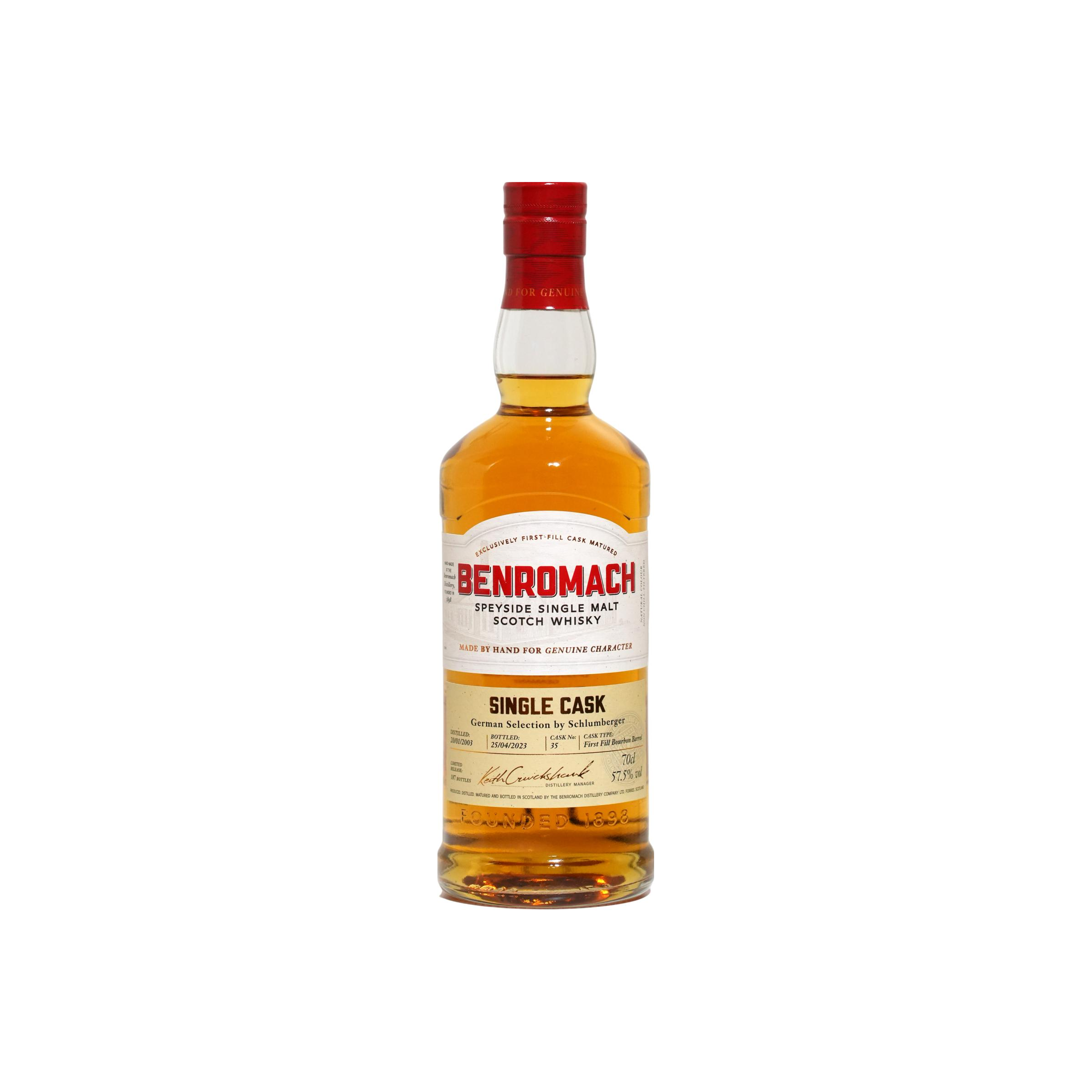 Benromach Single Cask 2003 Single Malt Whisky