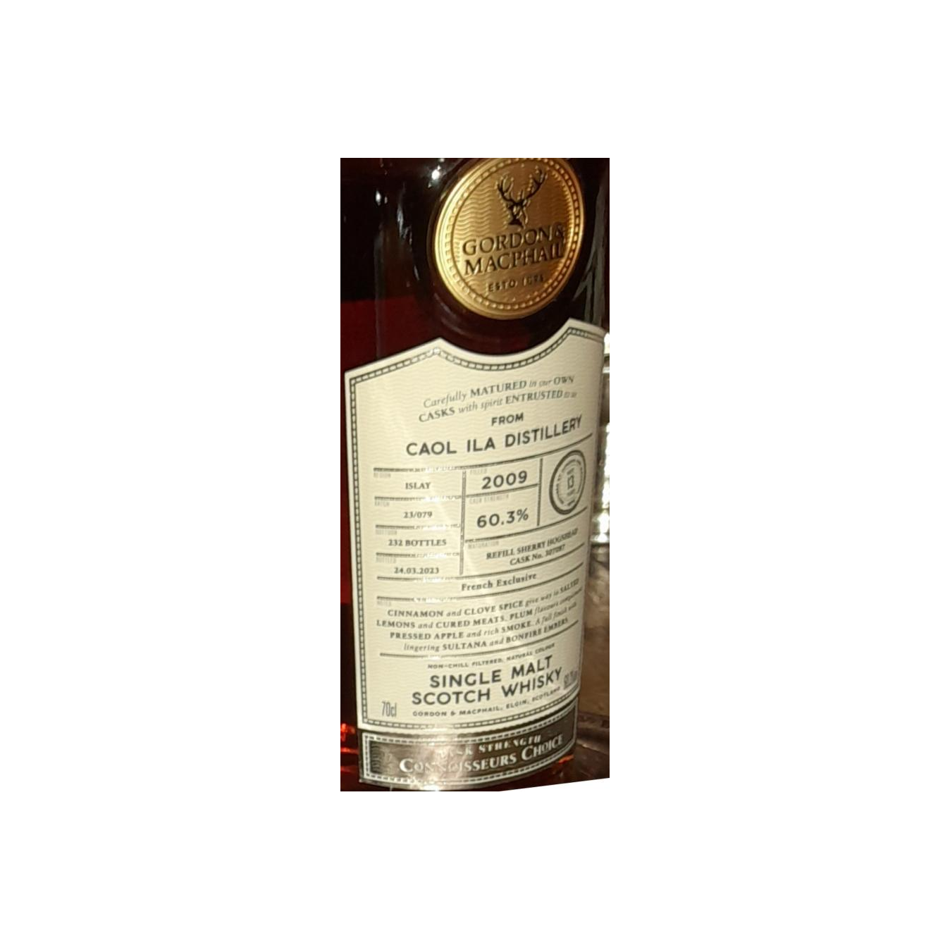 Gordon & MacPhail 2009 13 Years Single Malt Whisky