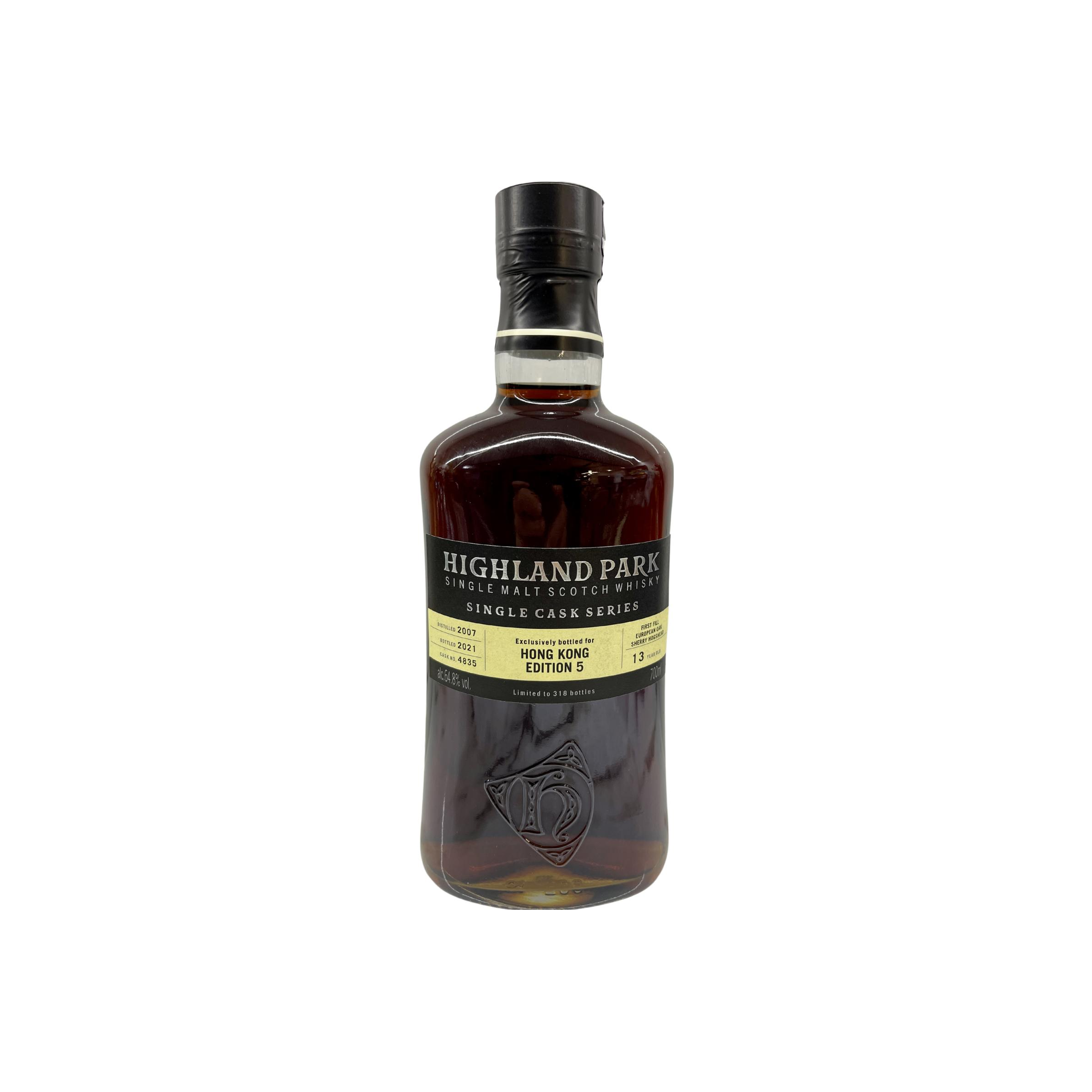 Highland Park Single Cask 2007 13 Years Single Malt Whisky