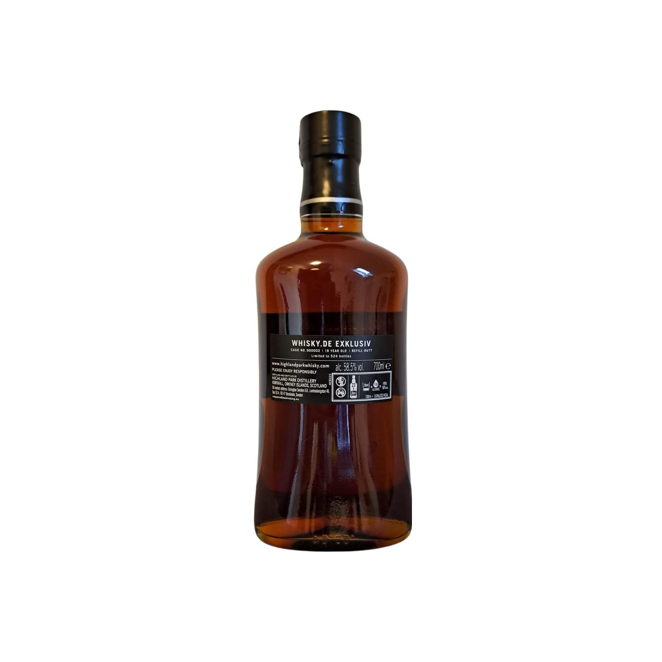 Highland Park Single Cask 2002 18 Years Single Malt Whisky 2