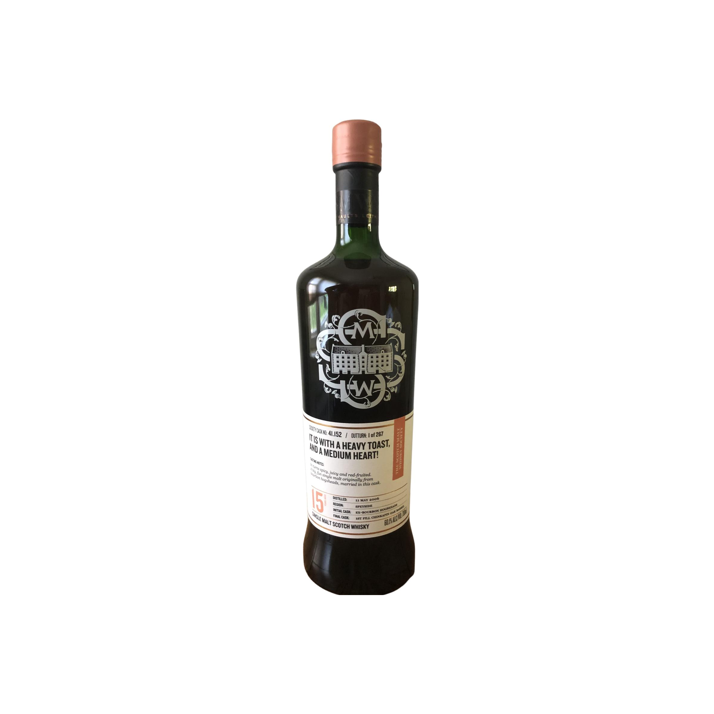 The Scotch Malt Whisky Society 2006 15 Years Single Malt Whisky