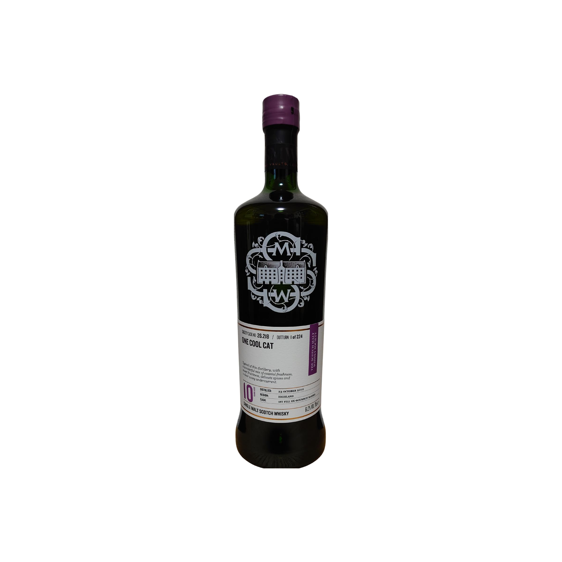 The Scotch Malt Whisky Society 2012 10 Years Single Malt Whisky