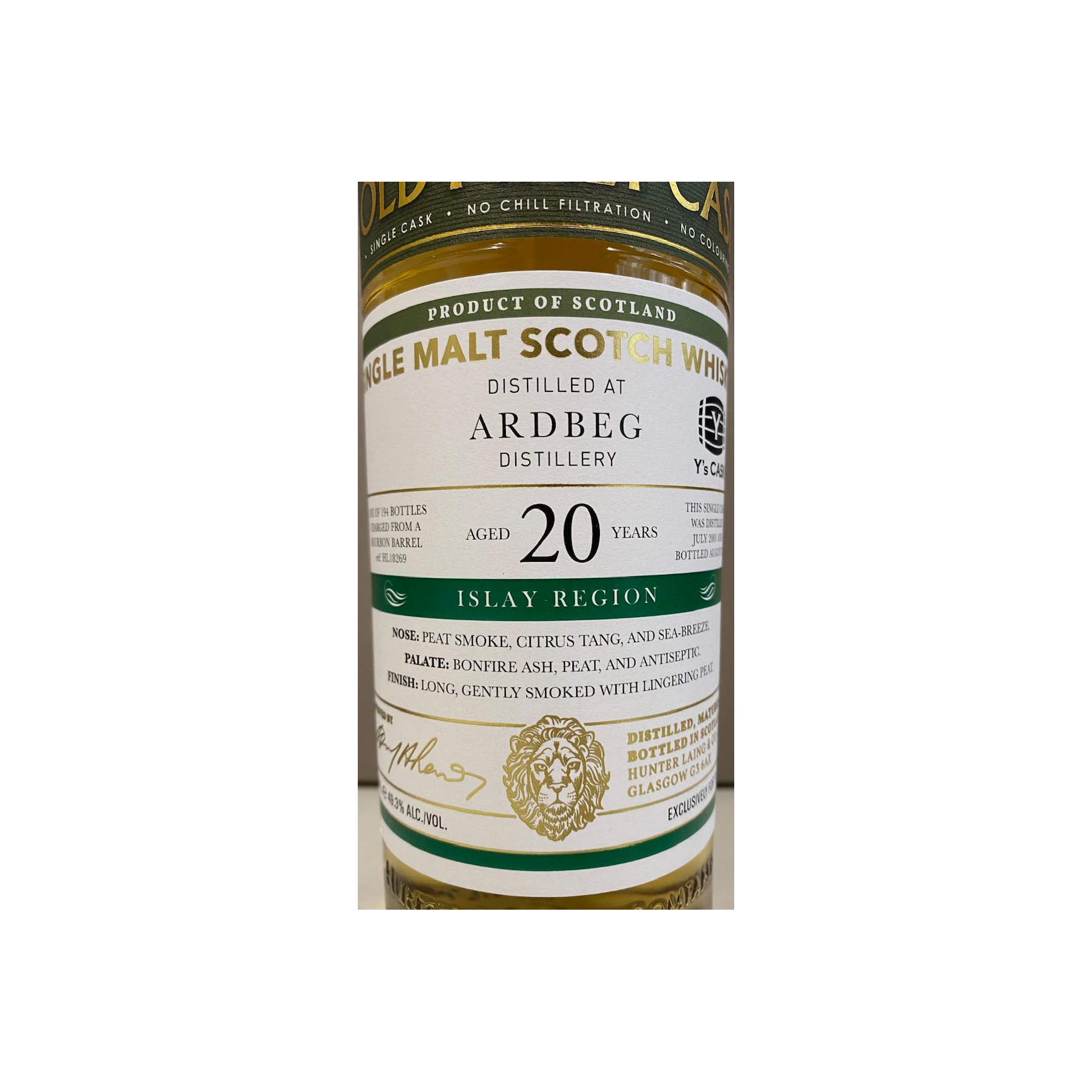 Ardbeg 2001 20 Years Single Malt Whisky 2