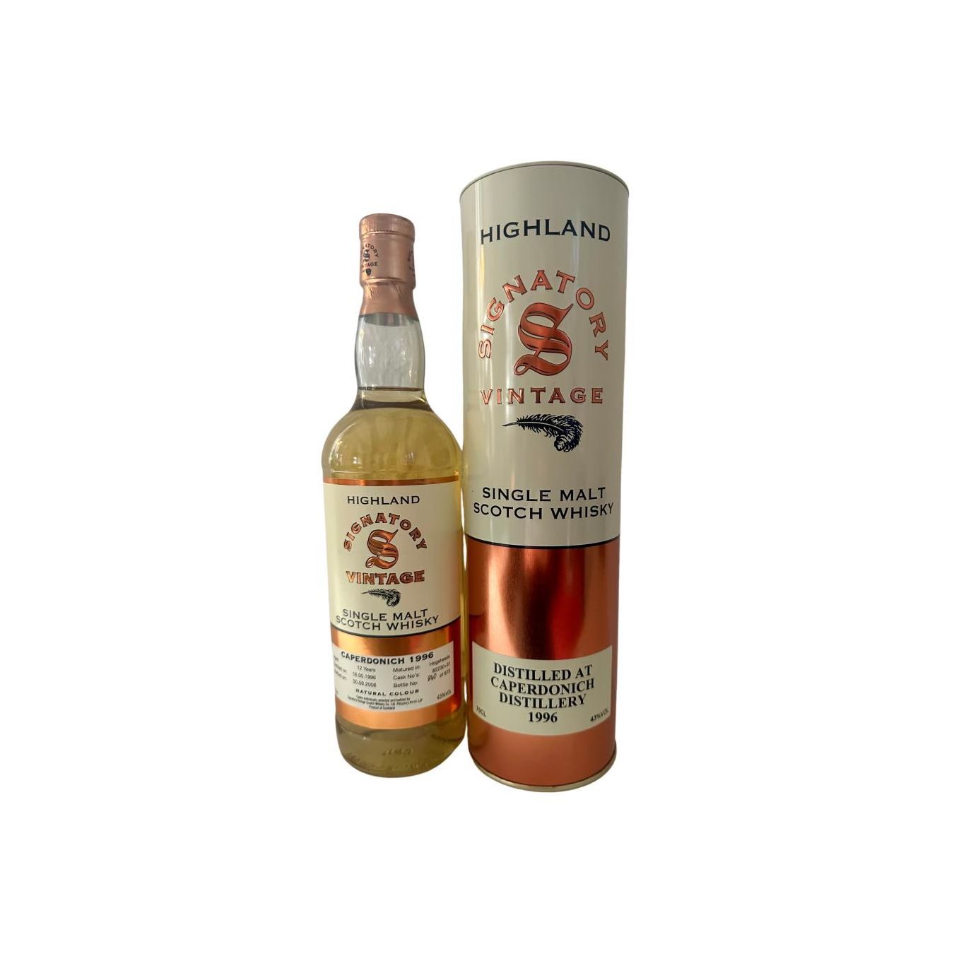 Caperdonich Vintage Collection 1996 12 Years Single Malt Whisky 2