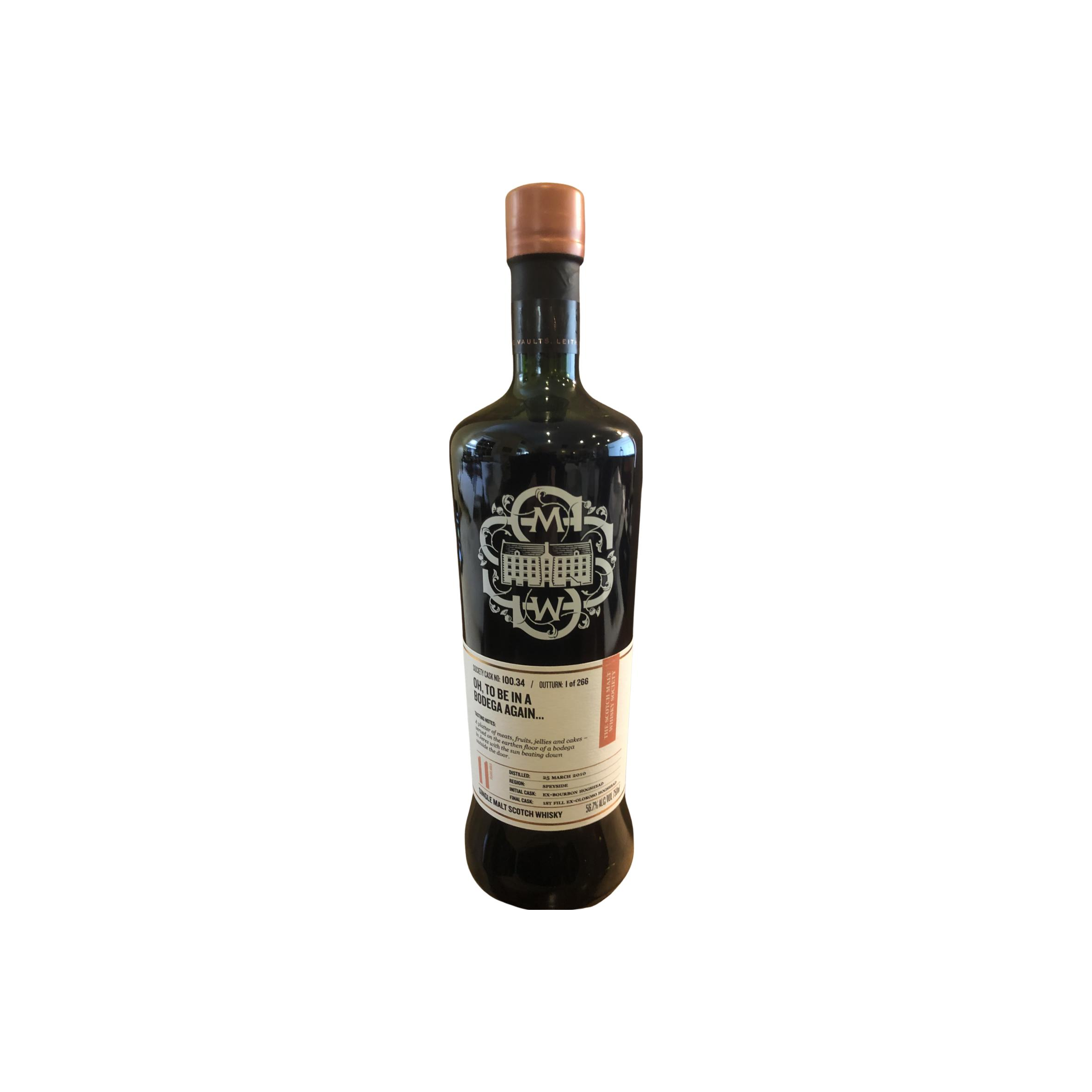 The Scotch Malt Whisky Society 2010 11 Years Single Malt Whisky