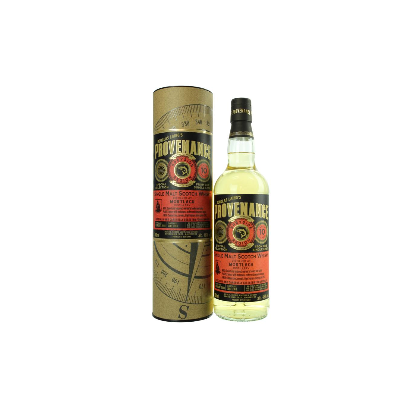 Mortlach 2008 10 Years Single Malt Whisky 2