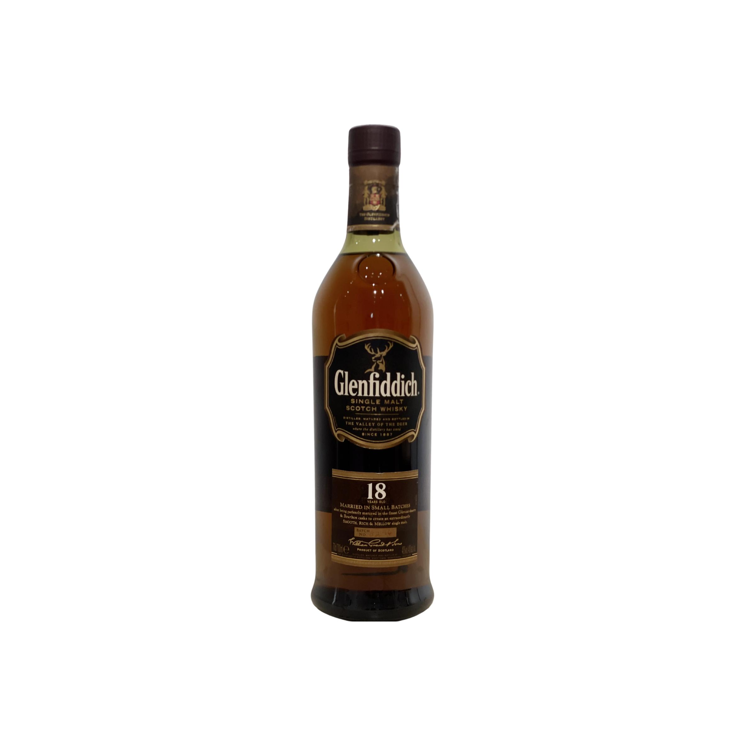 Glenfiddich 18 Years Single Malt Whisky