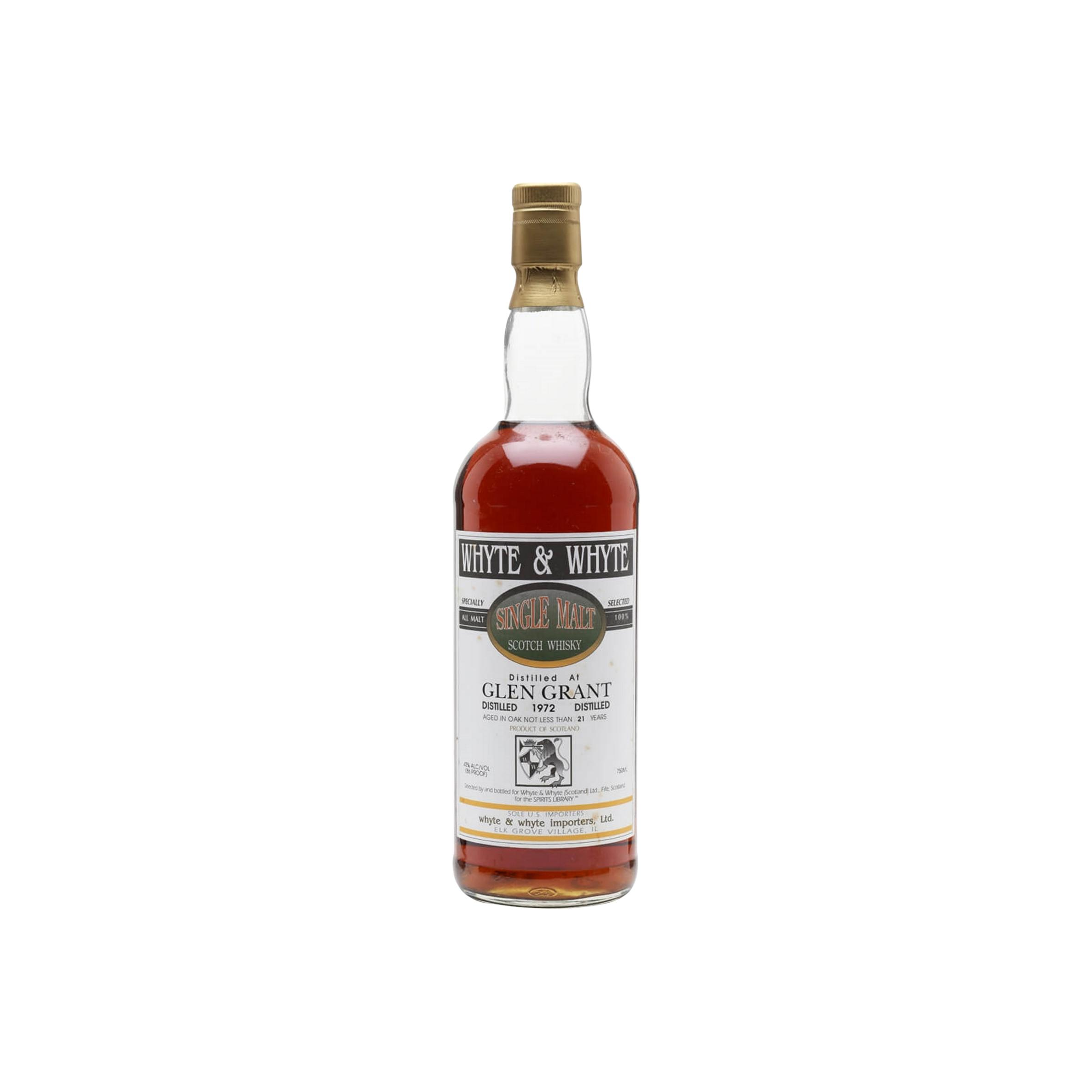 Glen Grant 1972 21 Years Single Malt Whisky