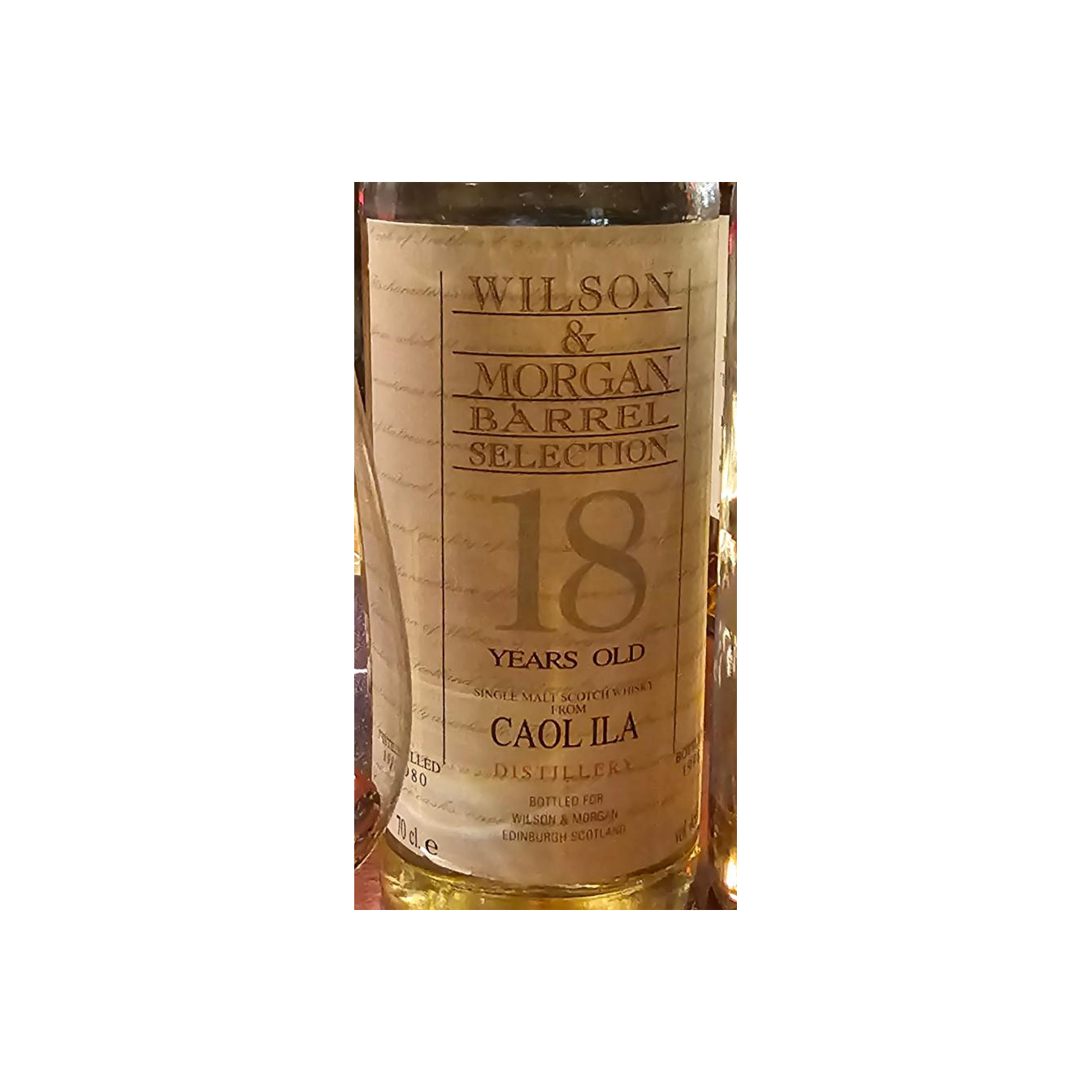 Caol Ila Barrel Selection 1980 18 Years Single Malt Whisky