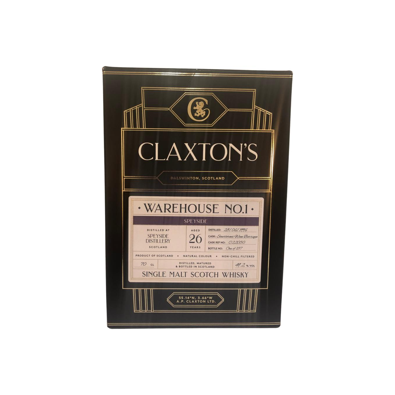 Spey 1996 26 Years Single Malt Whisky 2