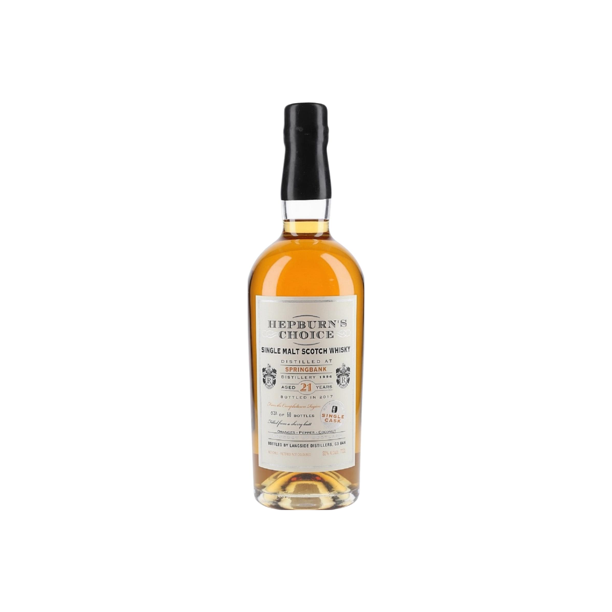 Springbank 1997 21 Years Single Malt Whisky