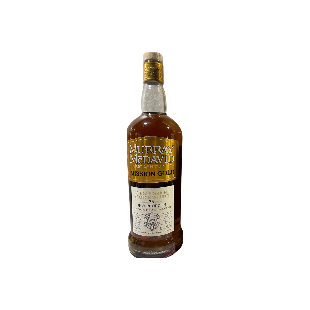 Murray McDavid 1987 35 Years Single Grain Whisky 3