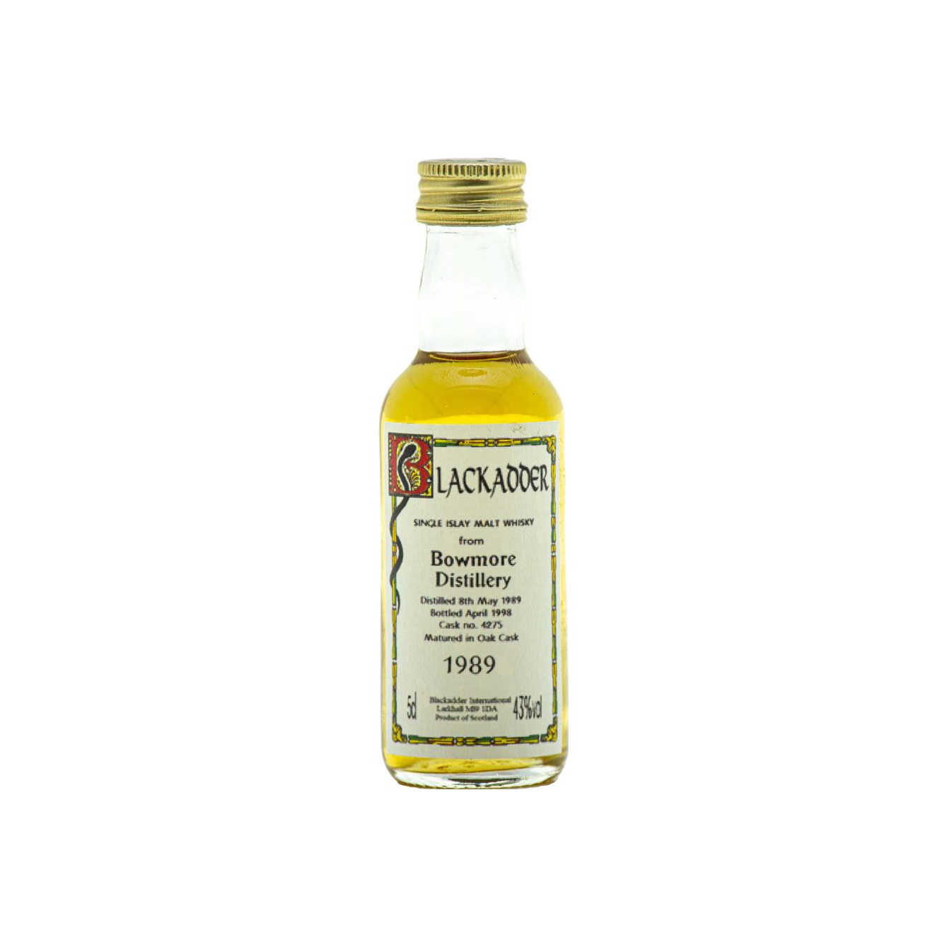 Bowmore 1989 8 Years Single Malt Whisky 2