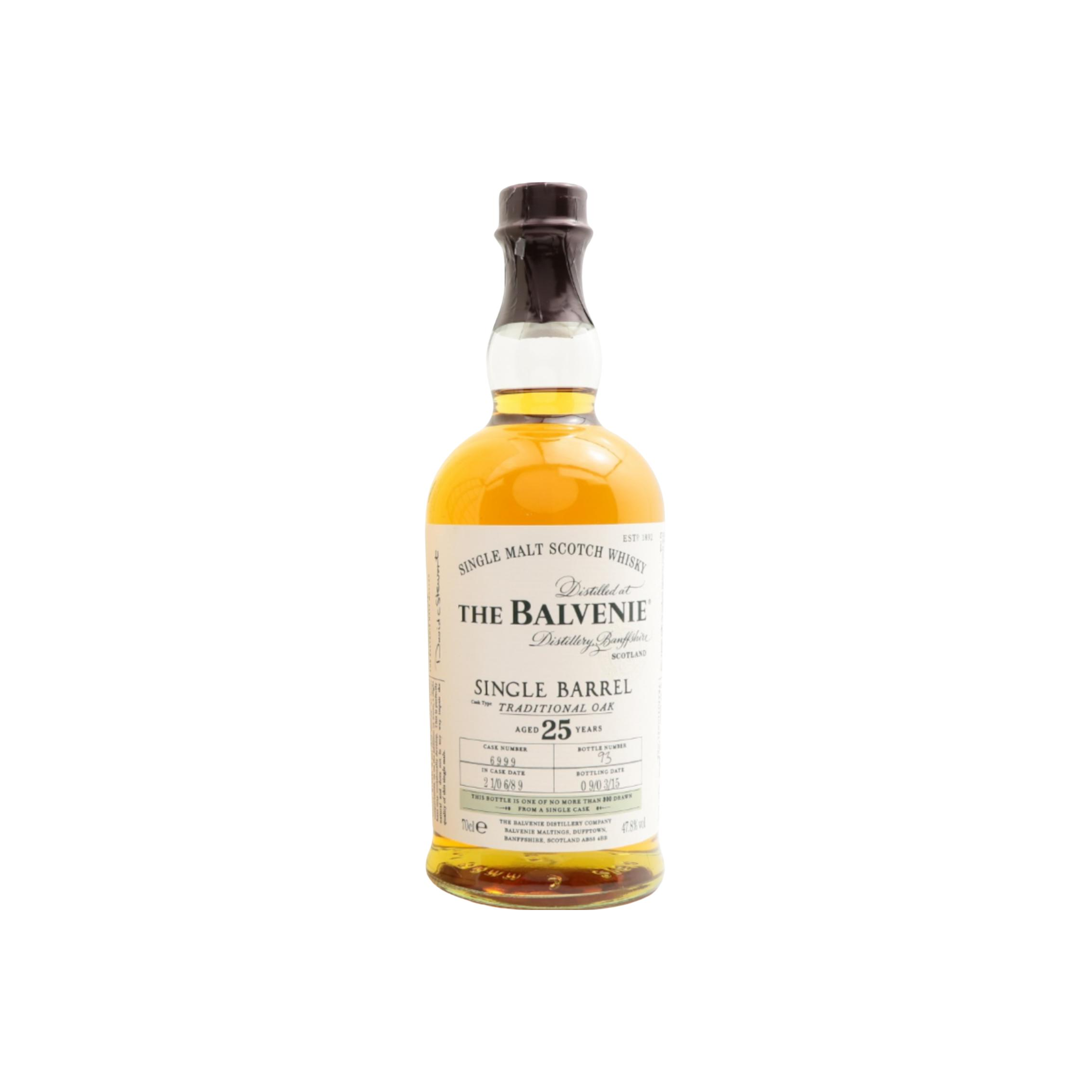 The Balvenie Single Cask 1989 25 Years Single Malt Whisky