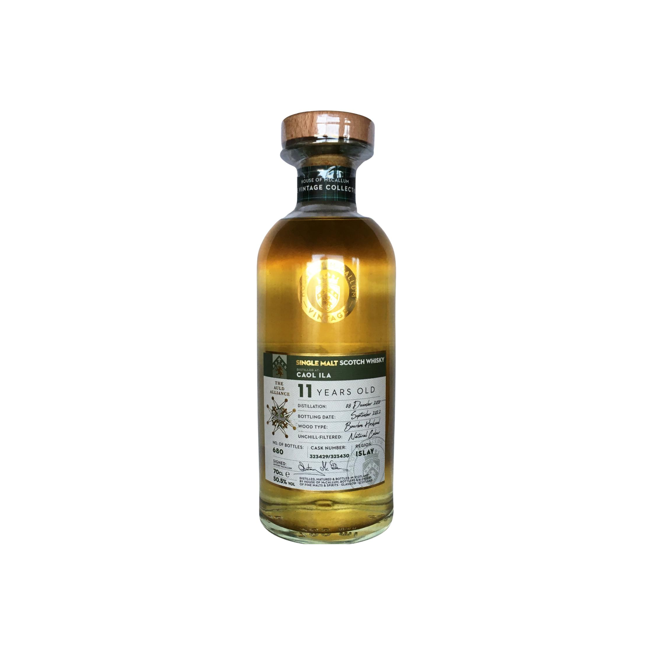House of McCallum 2010 11 Years Single Malt Whisky