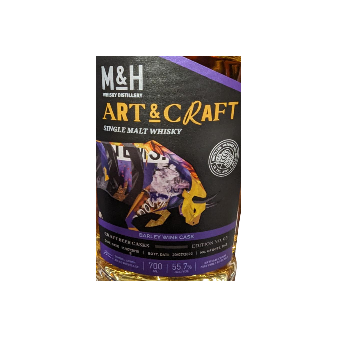 Milk & Honey 2019 Single Malt Whisky