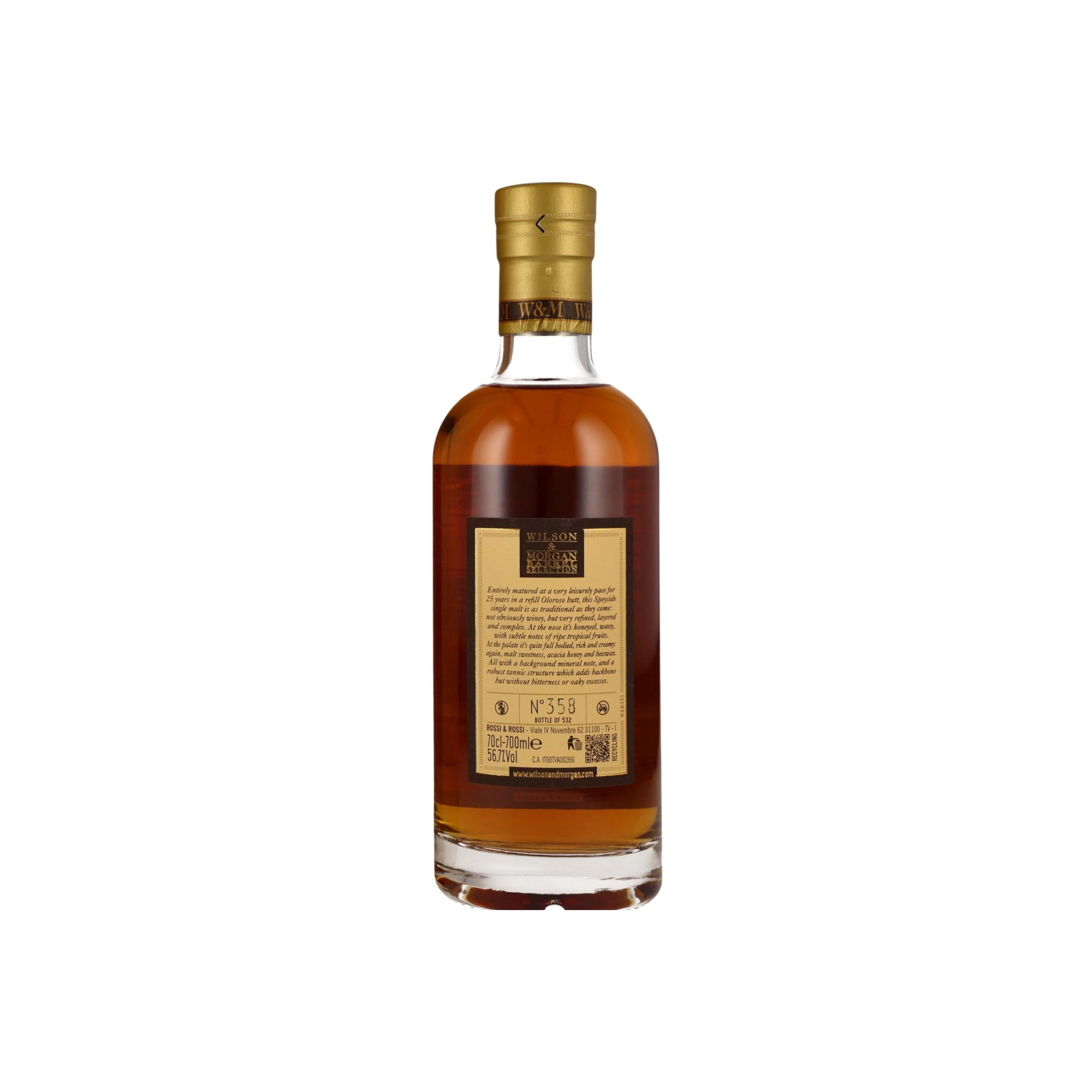 Wilson & Morgan 1998 25 Years Single Malt Whisky 2