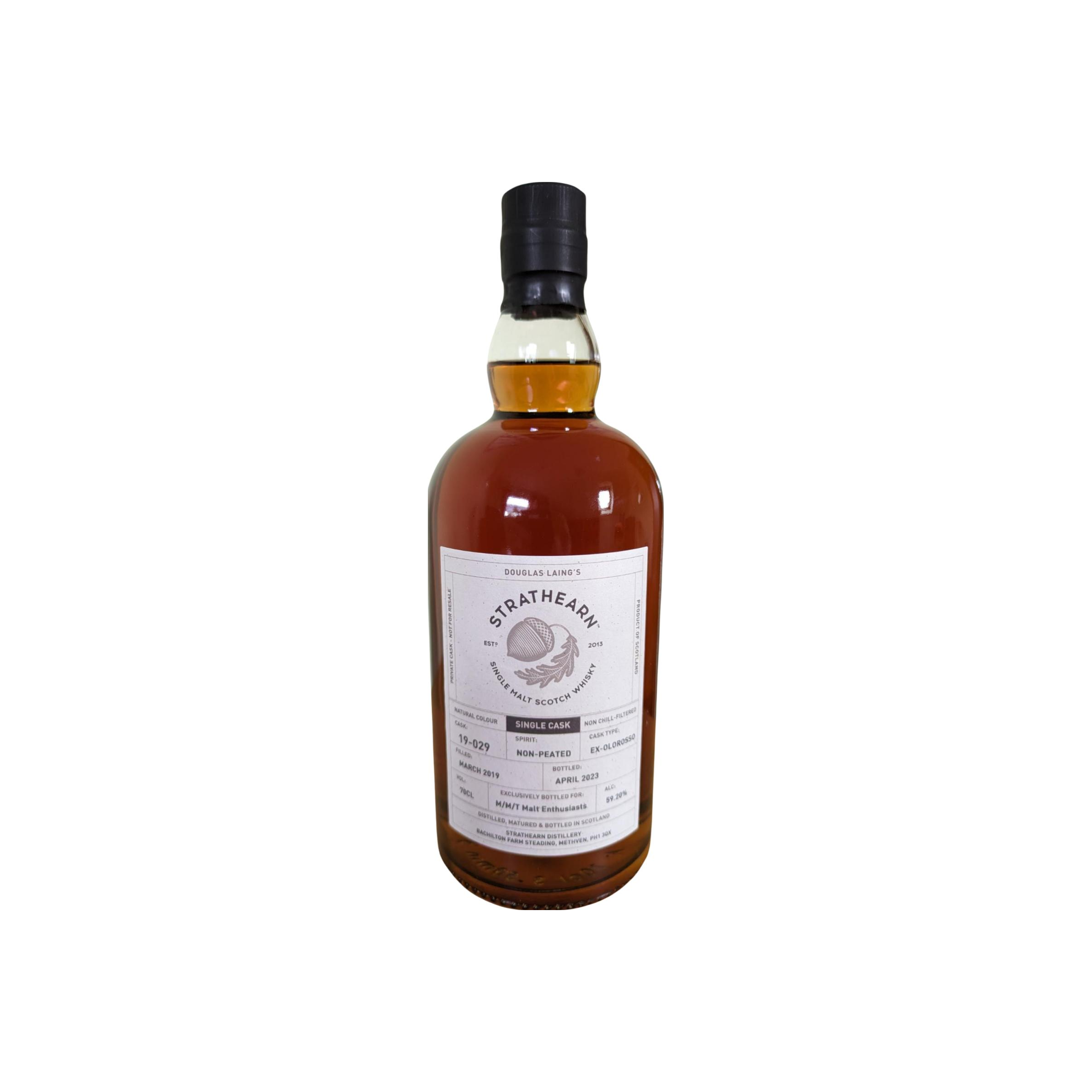 Strathearn Private Cask 2019 Single Malt Whisky