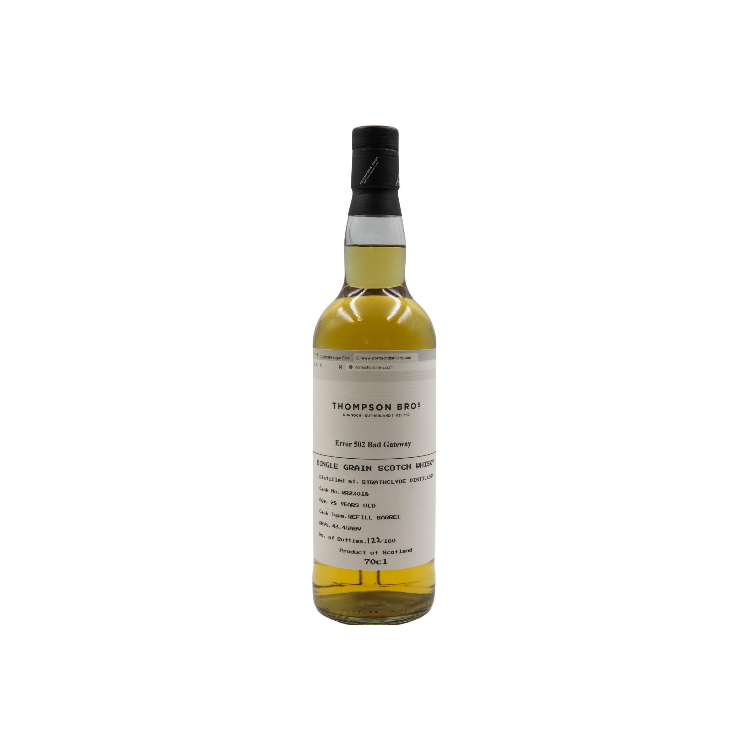 Strathclyde 1994 29 Years Single Grain Whisky