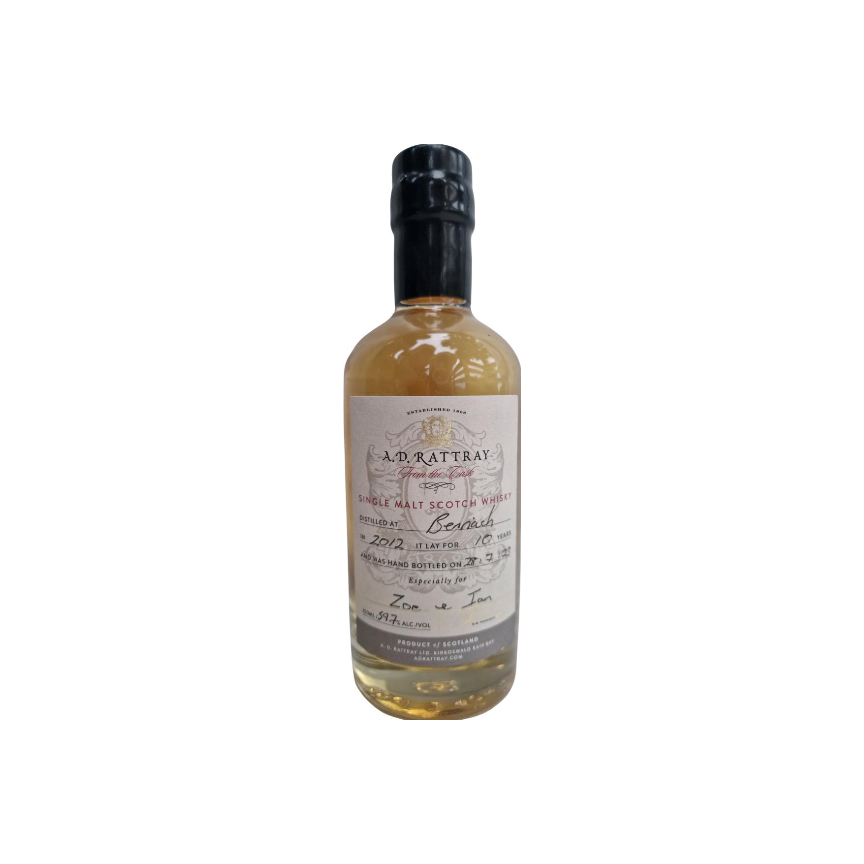 A.D. Rattray 2012 10 Years Single Malt Whisky