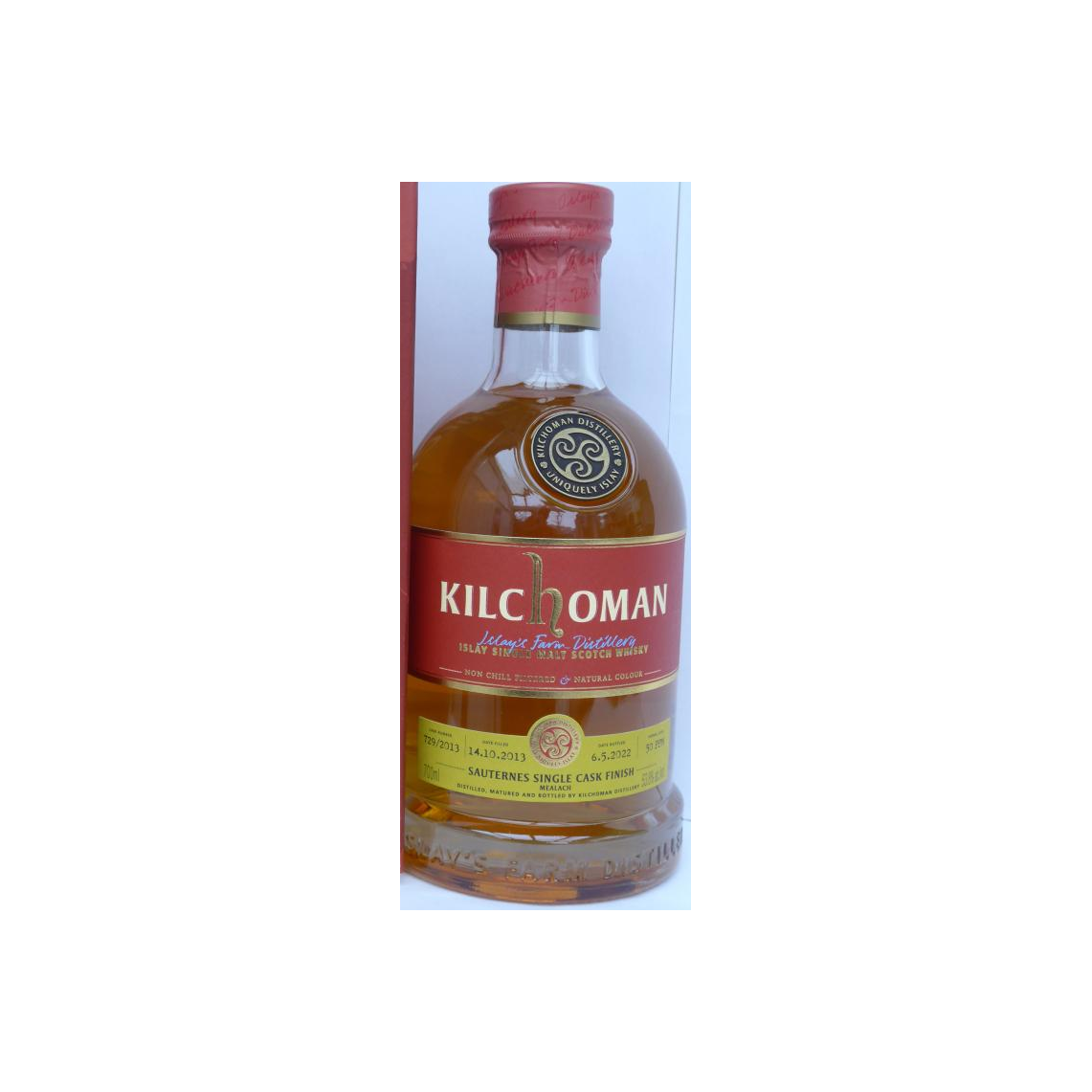 Kilchoman 2013 8 Years Single Malt Whisky 2