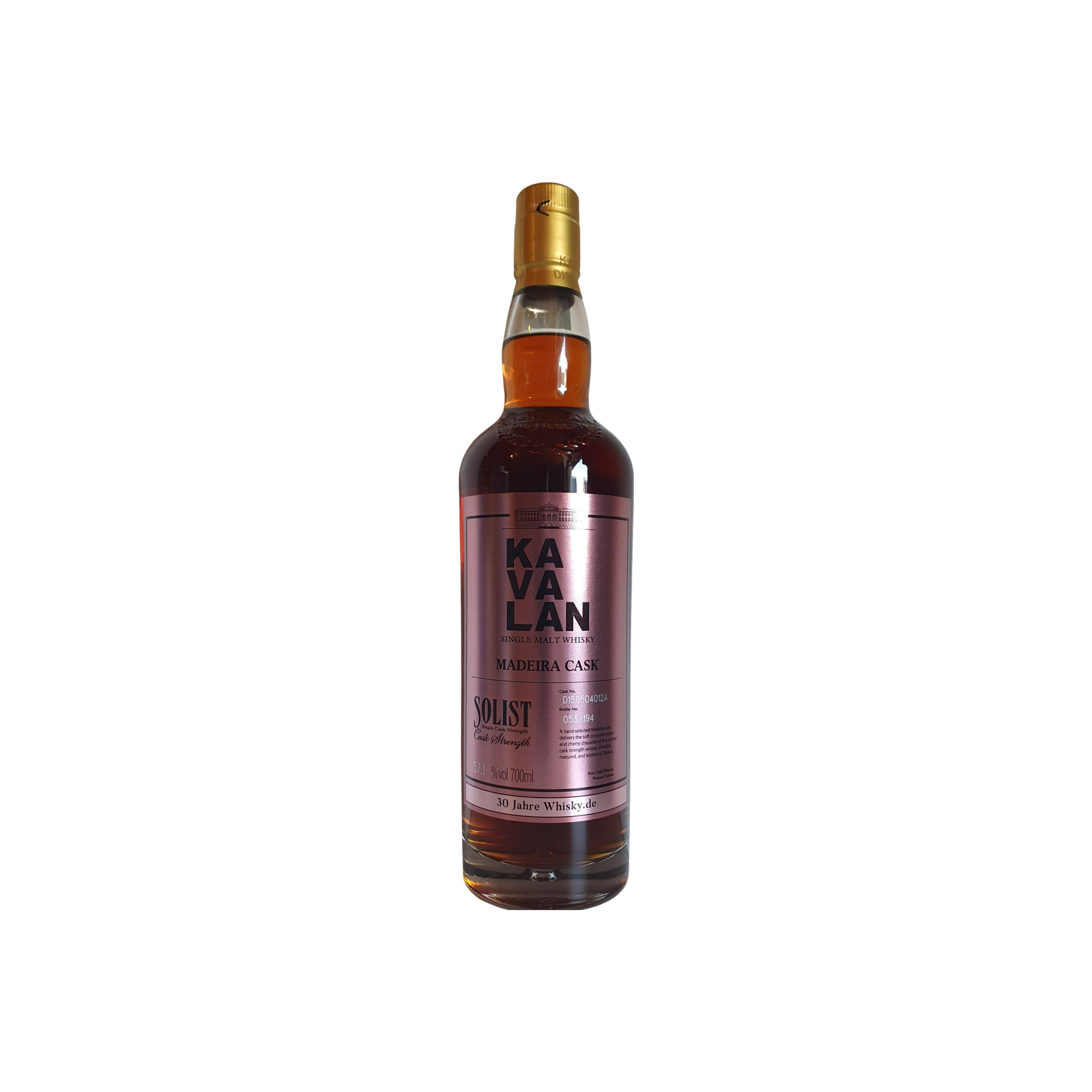 Kavalan 2015 Single Malt Whisky