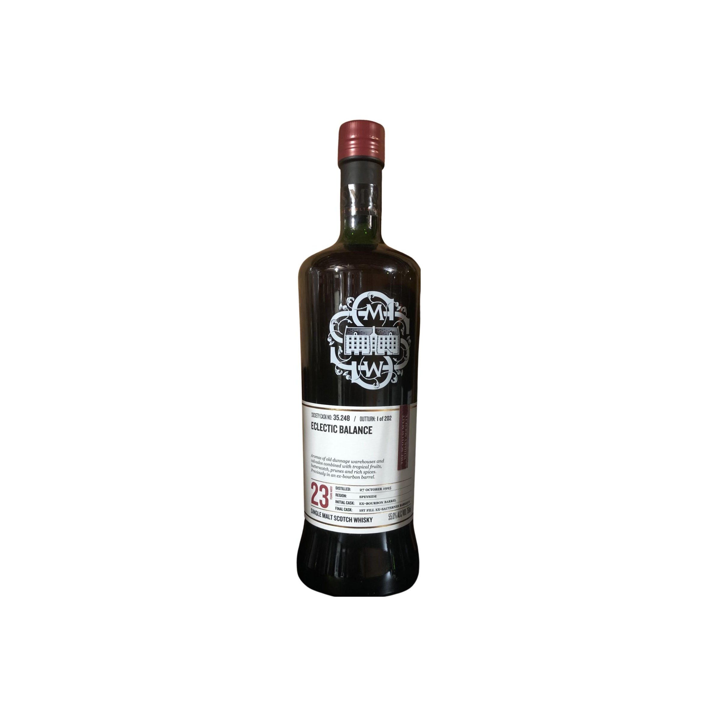 The Scotch Malt Whisky Society 1995 23 Years Single Malt Whisky